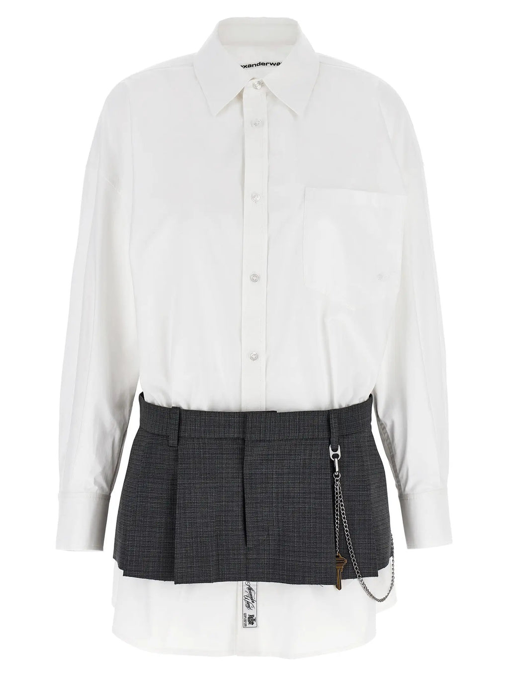 Alexander Wang Alexander Wang Multicolor Cotton Short Dress