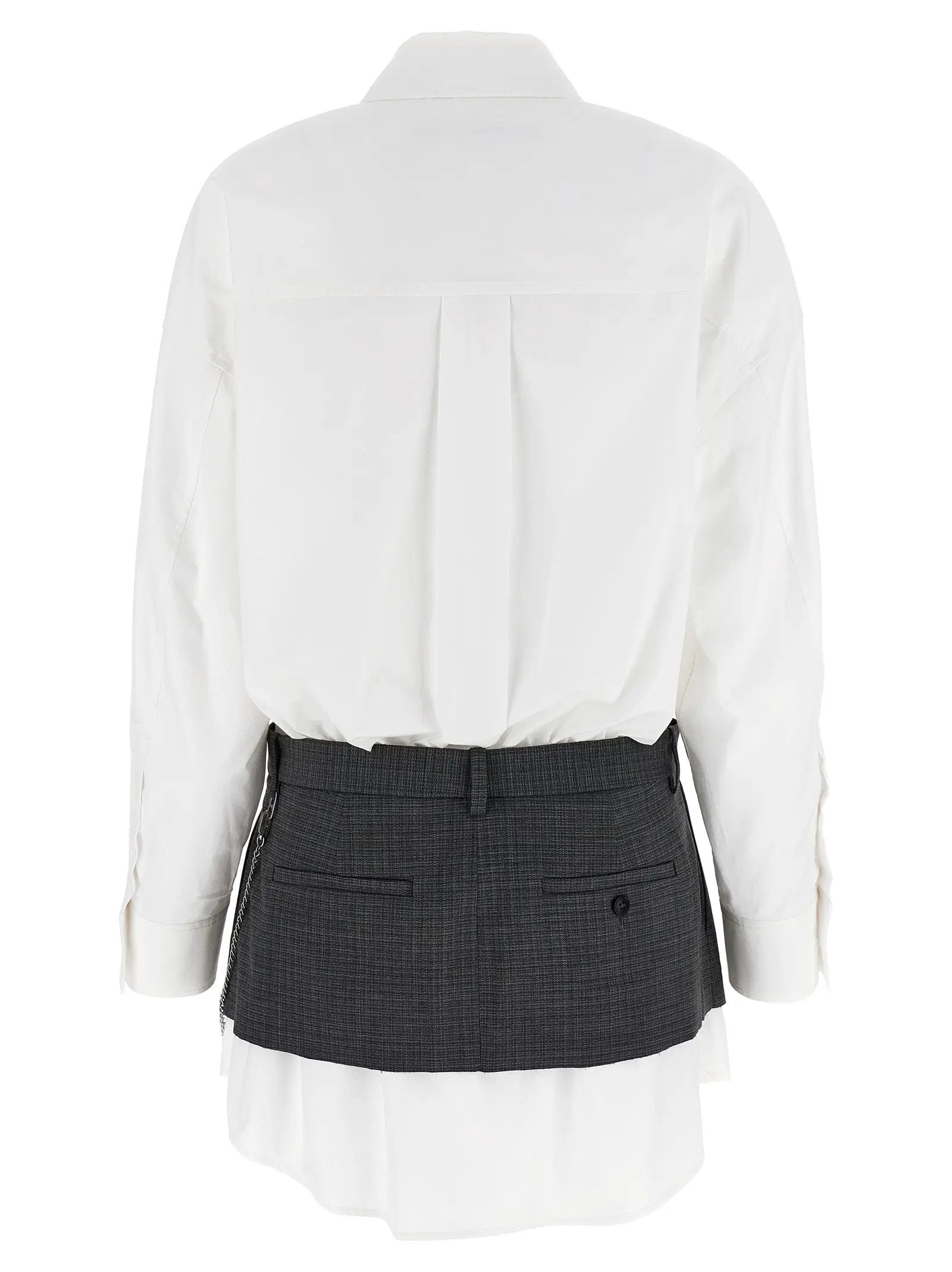 Alexander Wang Alexander Wang Multicolor Cotton Short Dress