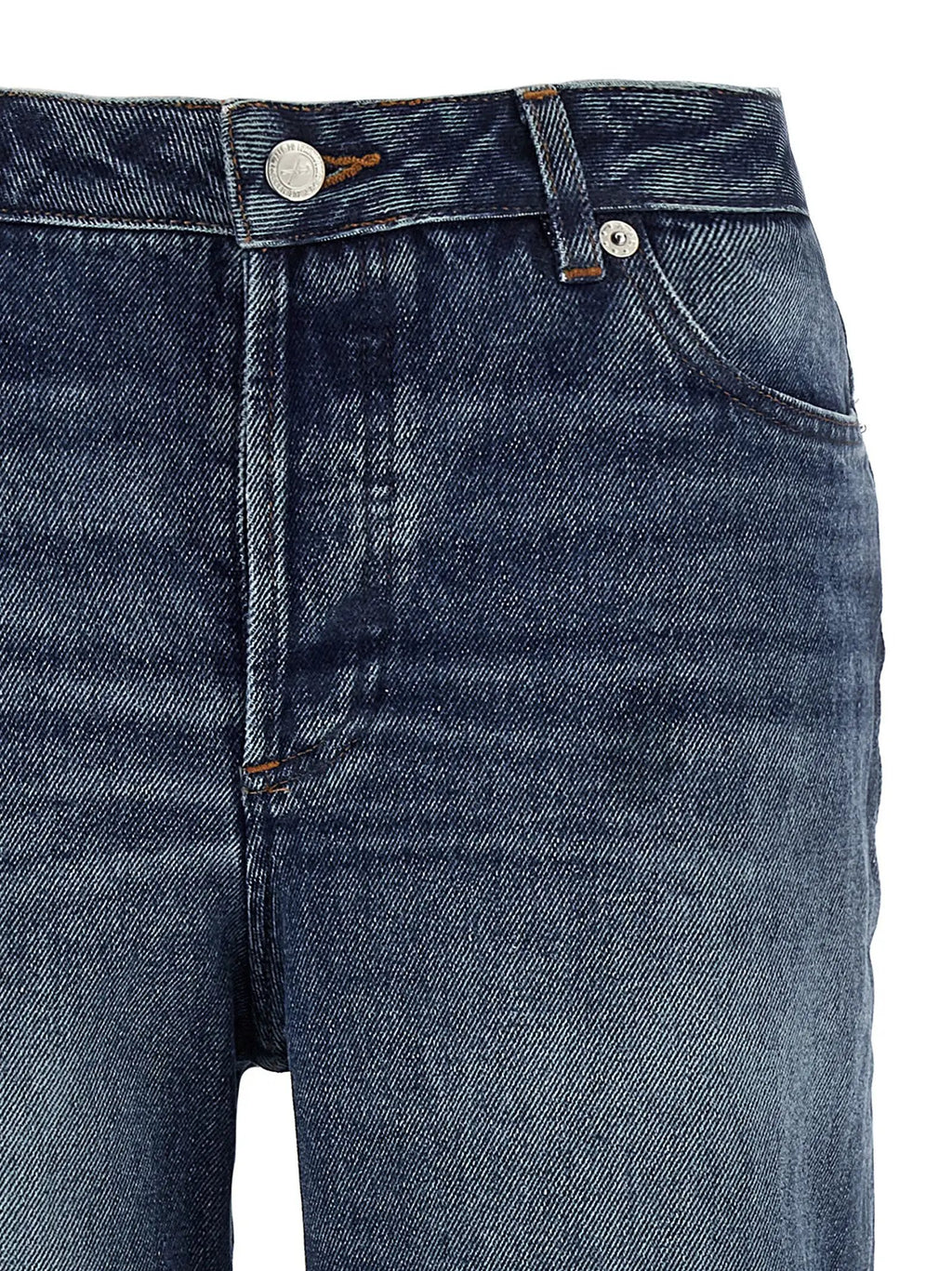 A.P.C. Blue Cotton Jeans Denim