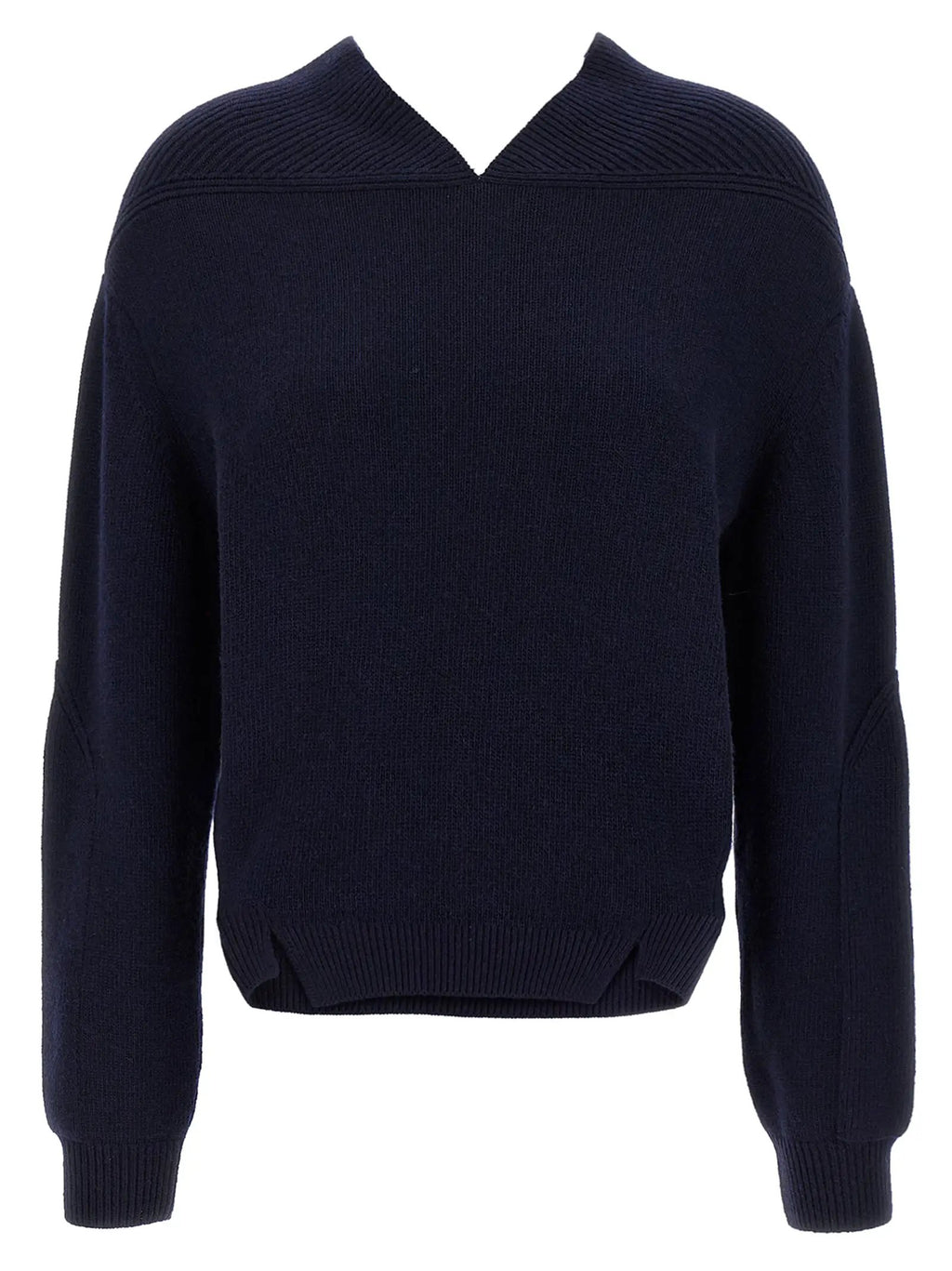 Victoria Beckham Blue Wool Cardigan