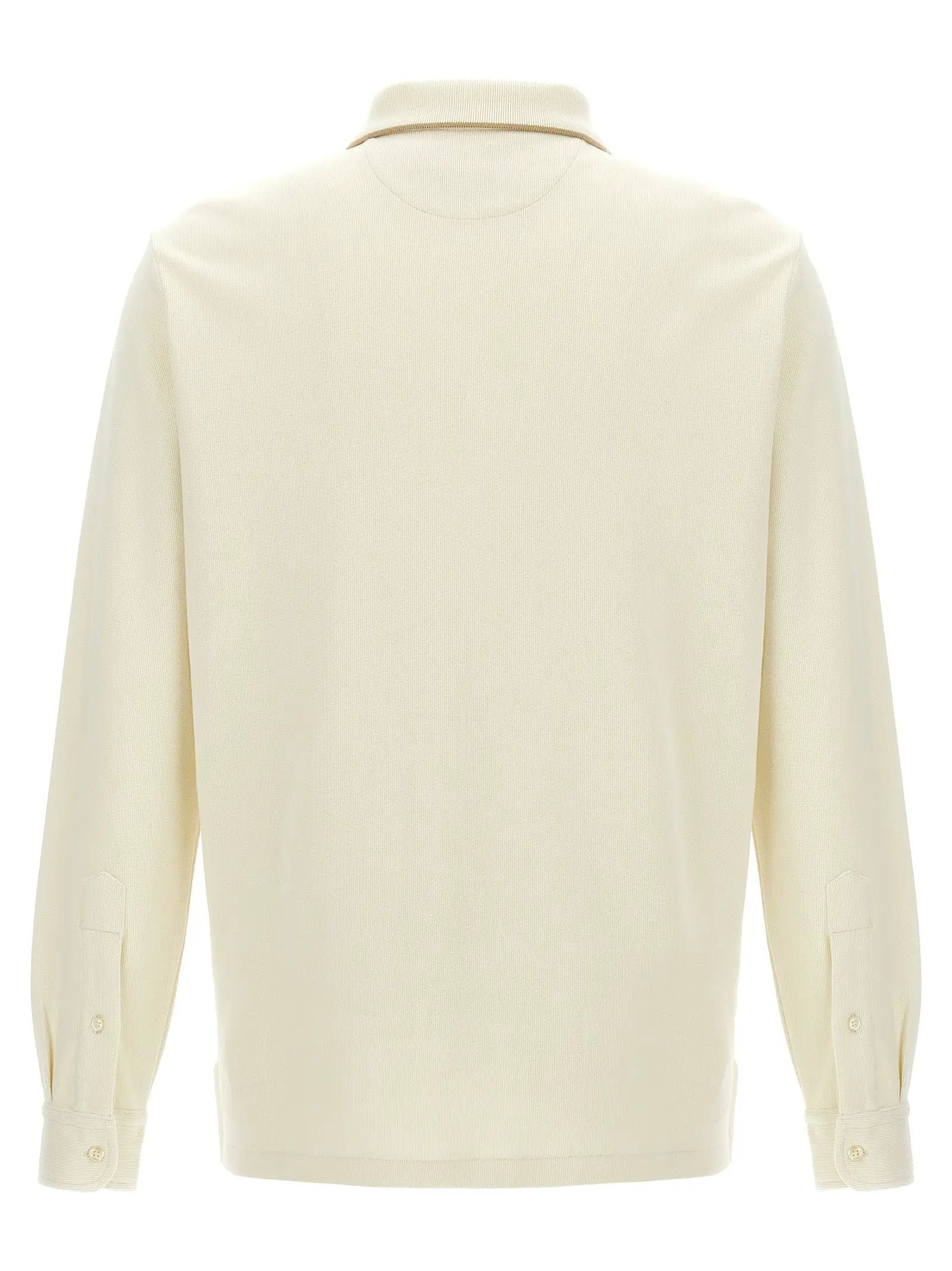 Polo Ralph Lauren Beige Cotton Polo Shirt