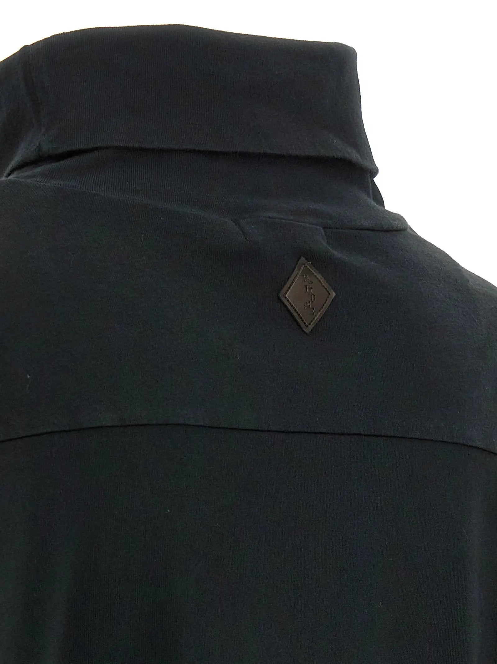 Haikure Black Cotton Cardigan