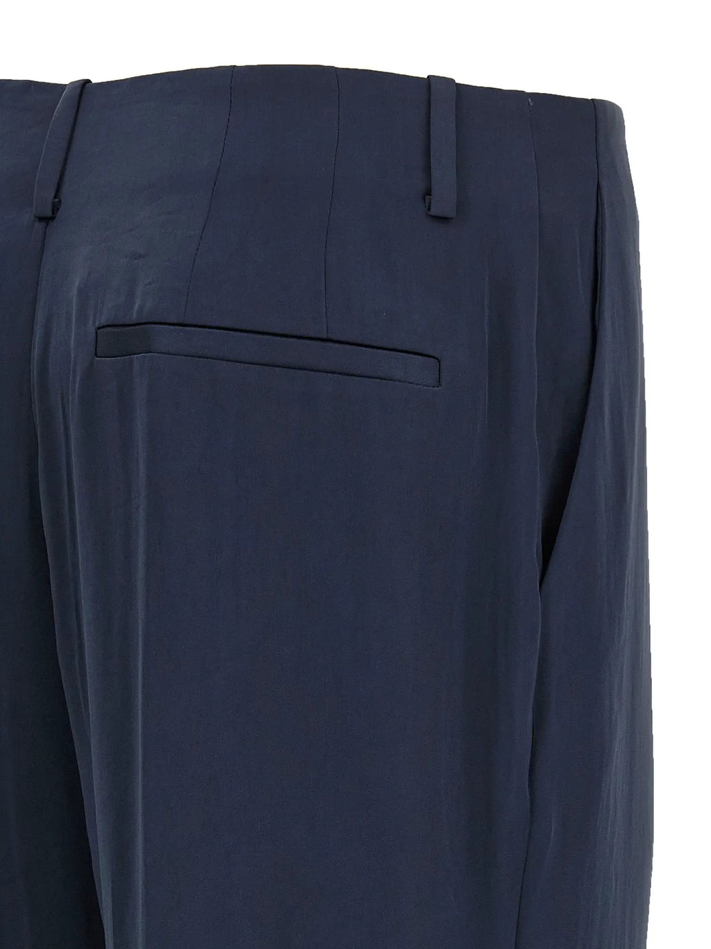 Theory Blue Polyester Casual Pants
