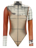 Jean Paul Gaultier Jean Paul Gaultier Multicolor Polyamide Bodysuit