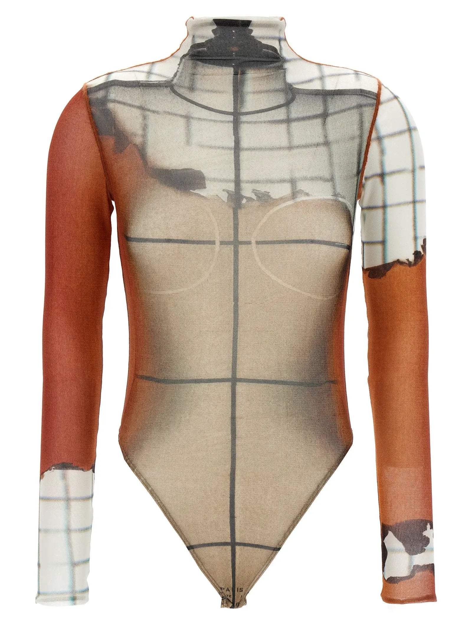 Jean Paul Gaultier Jean Paul Gaultier Multicolor Polyamide Bodysuit