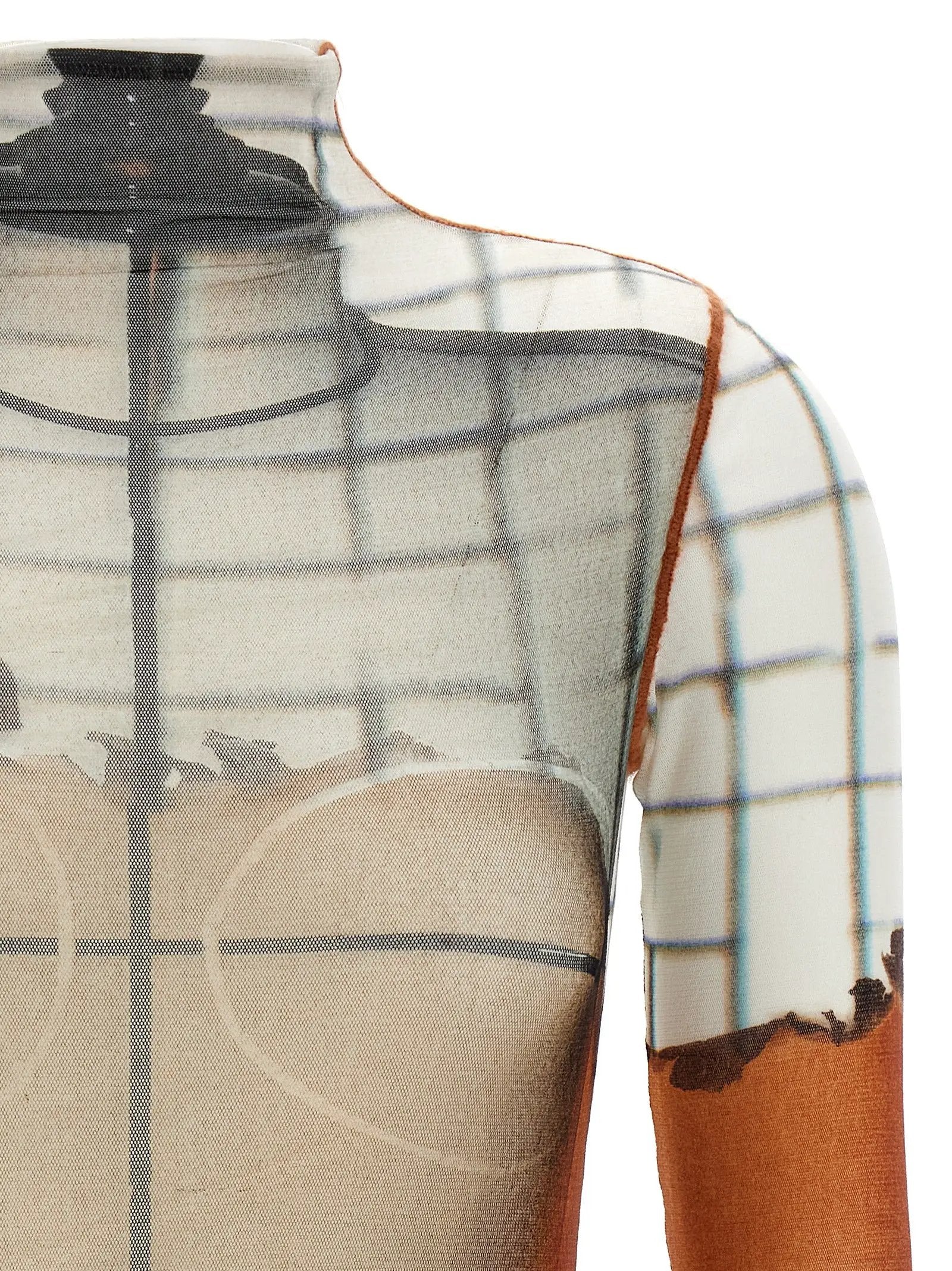 Jean Paul Gaultier Jean Paul Gaultier Multicolor Polyamide Bodysuit