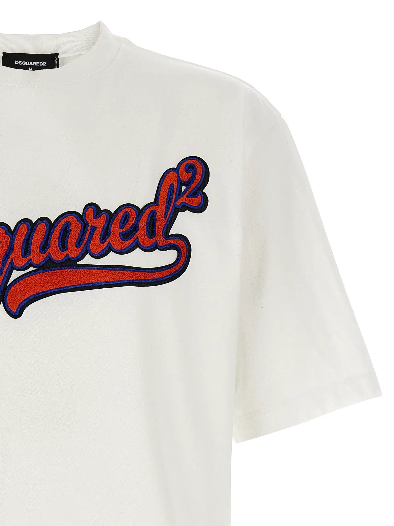 Dsquared² White Cotton T-Shirt
