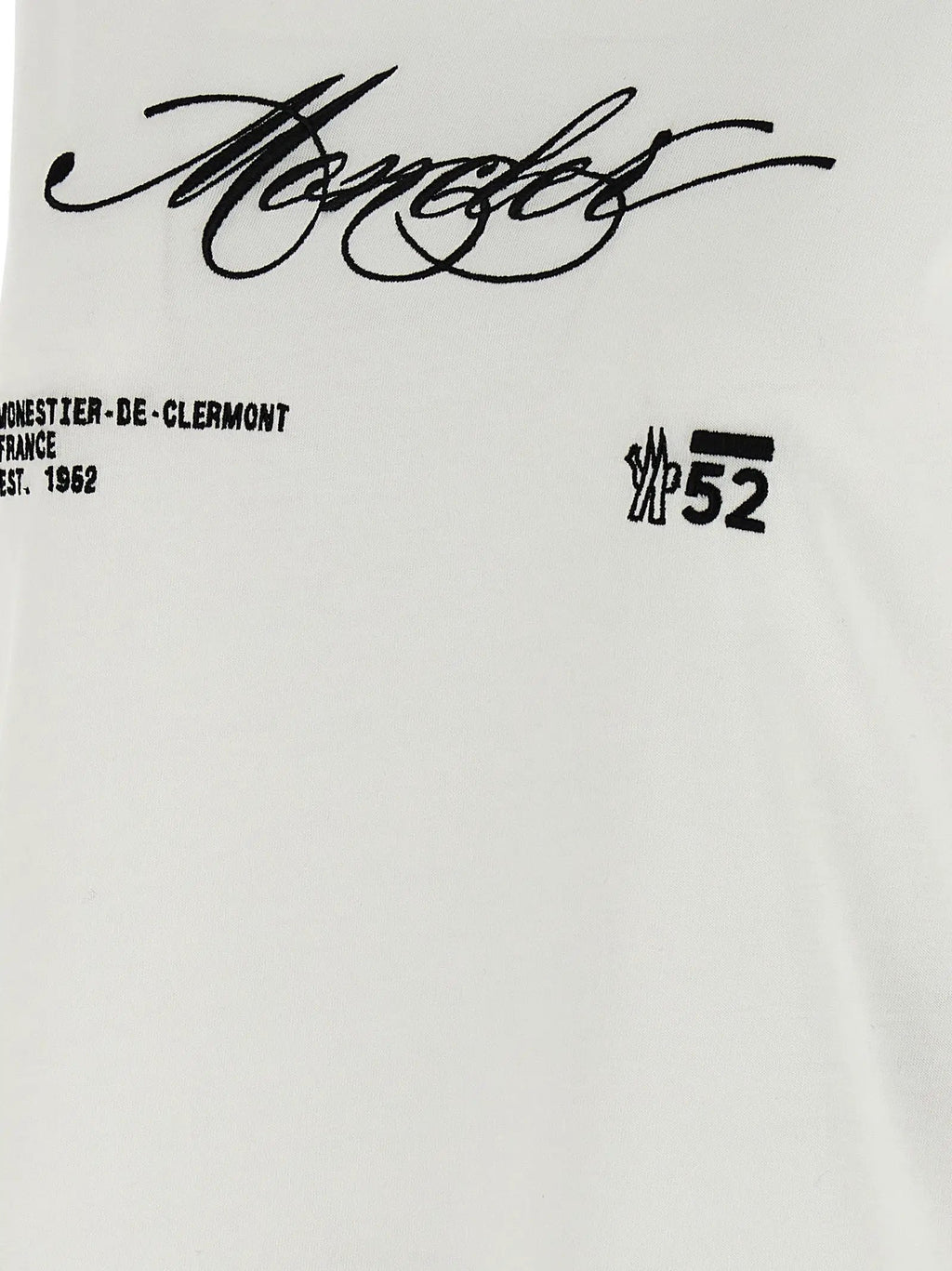 Moncler White Cotton Sportswear