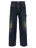 Dsquared² Blue Cotton Jeans Denim