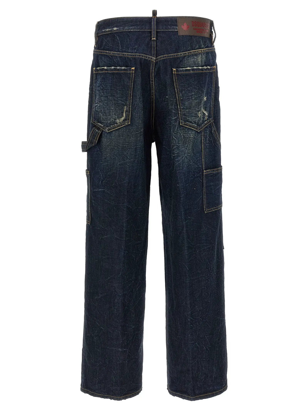 Dsquared² Blue Cotton Jeans Denim