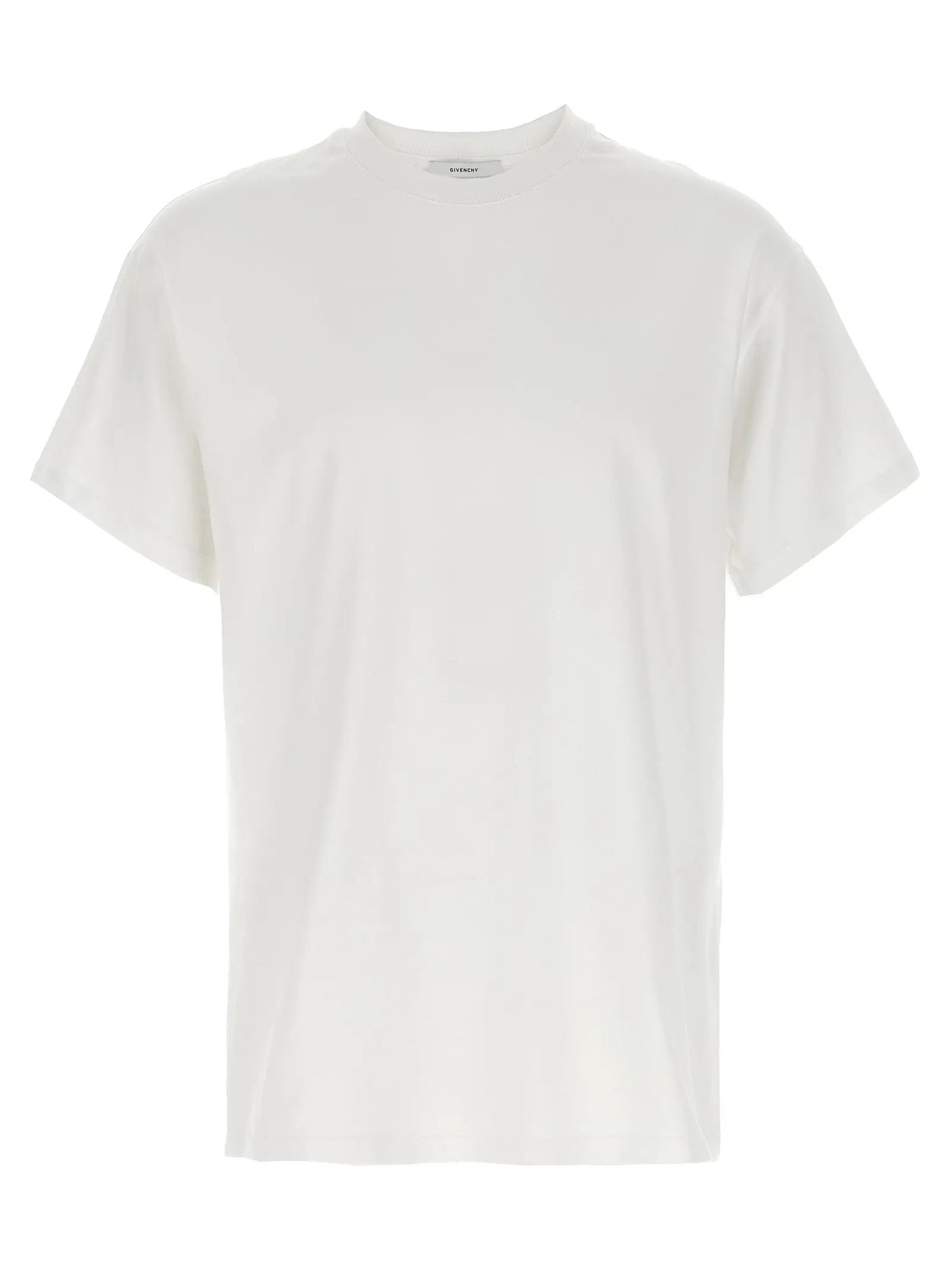 Givenchy White Cotton T-Shirt