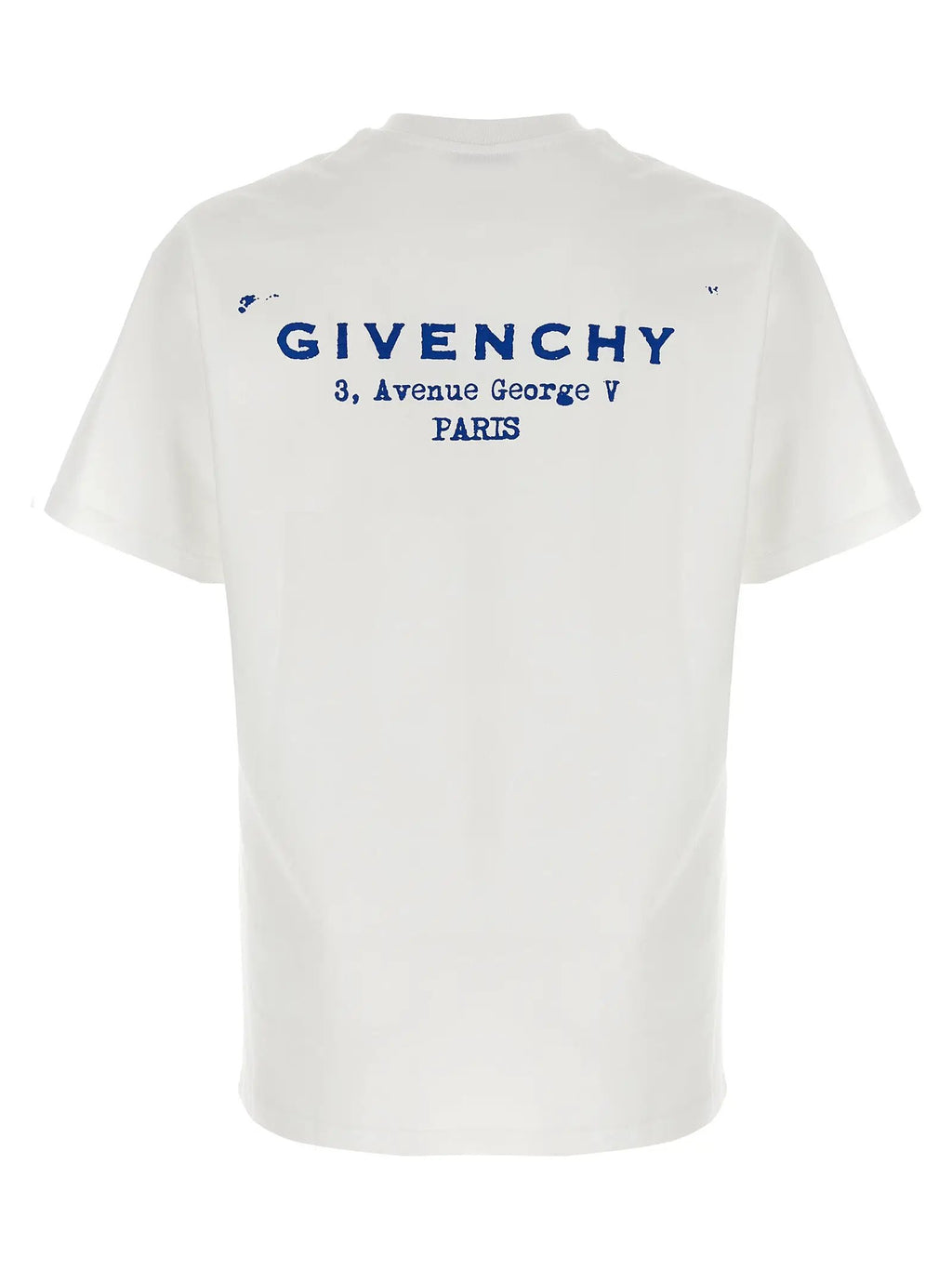 Givenchy White Cotton T-Shirt