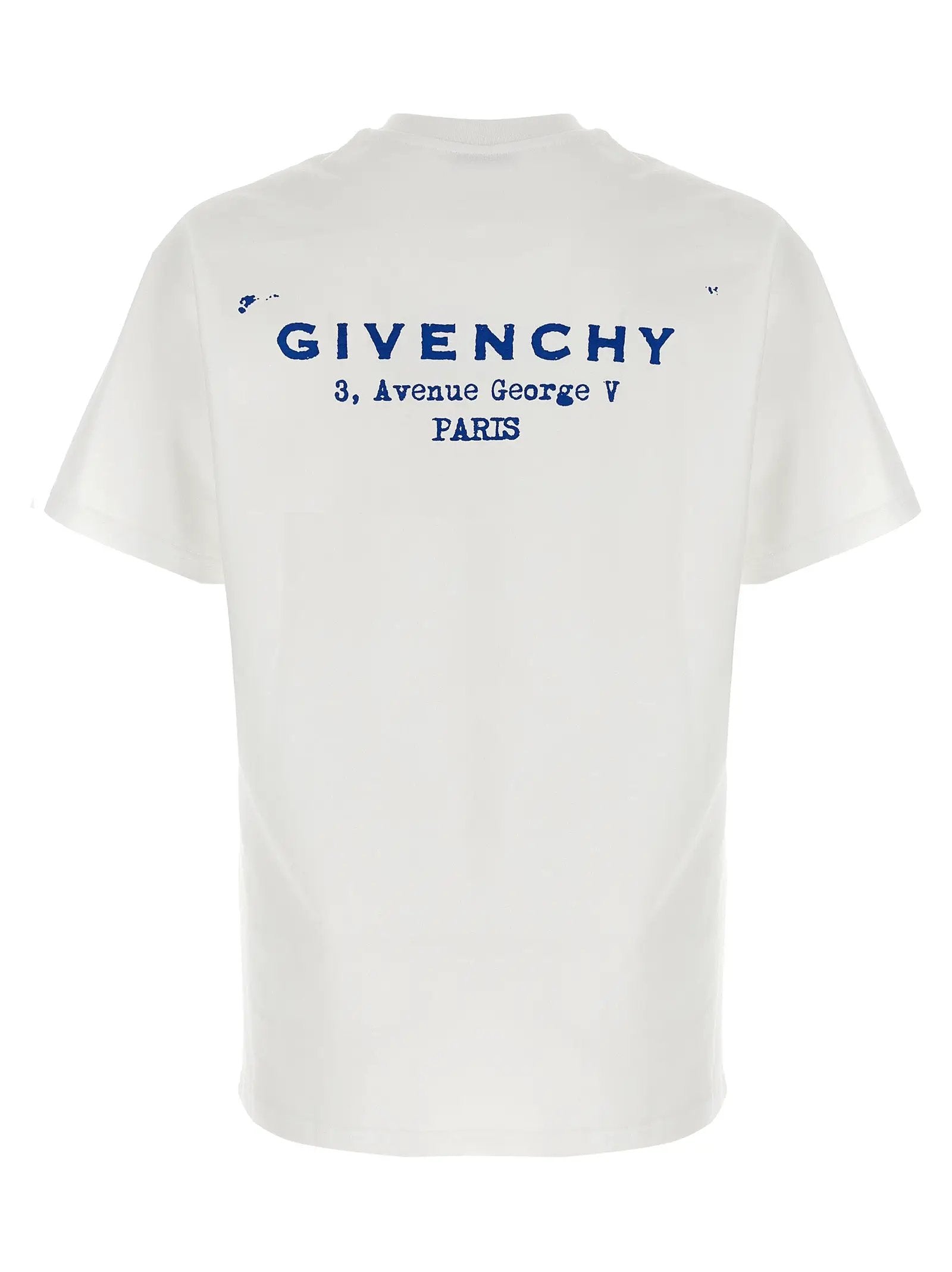 Givenchy White Cotton T-Shirt
