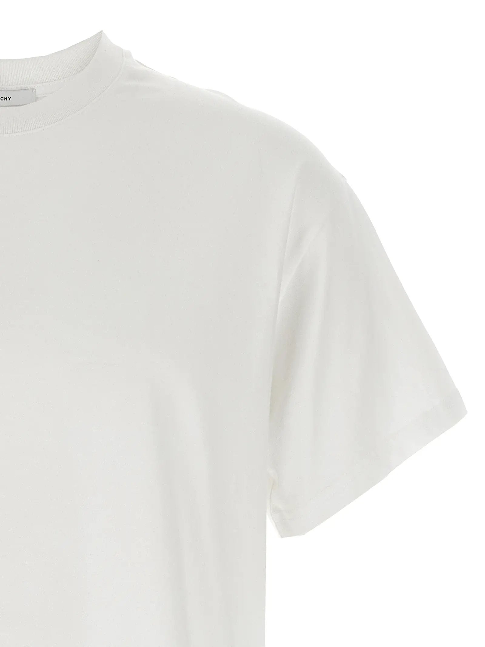 Givenchy White Cotton T-Shirt