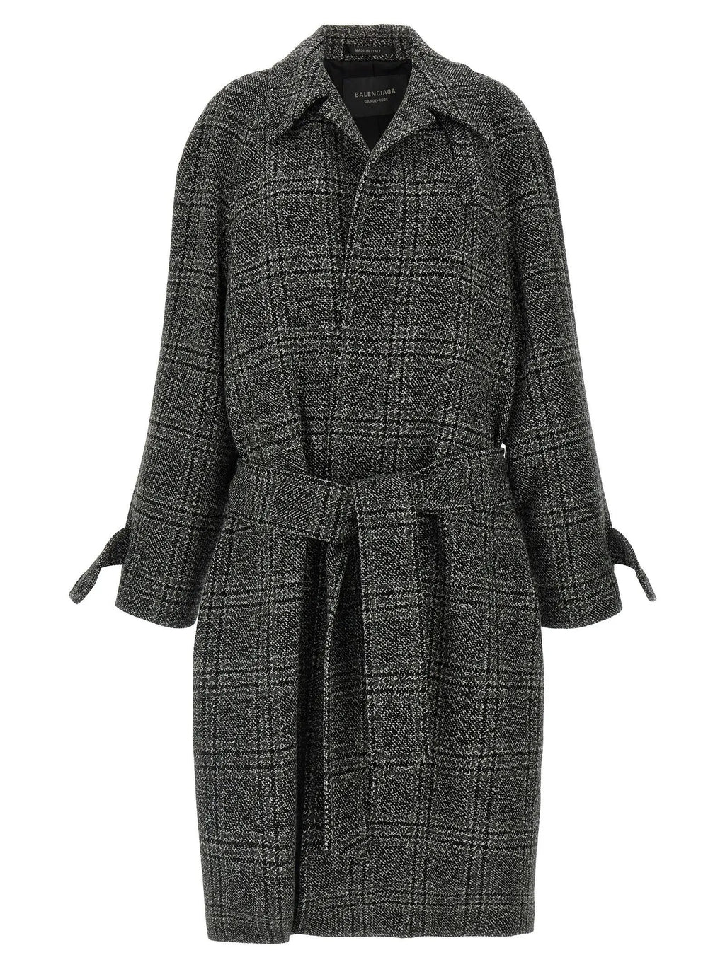 Balenciaga Black Wool Coat
