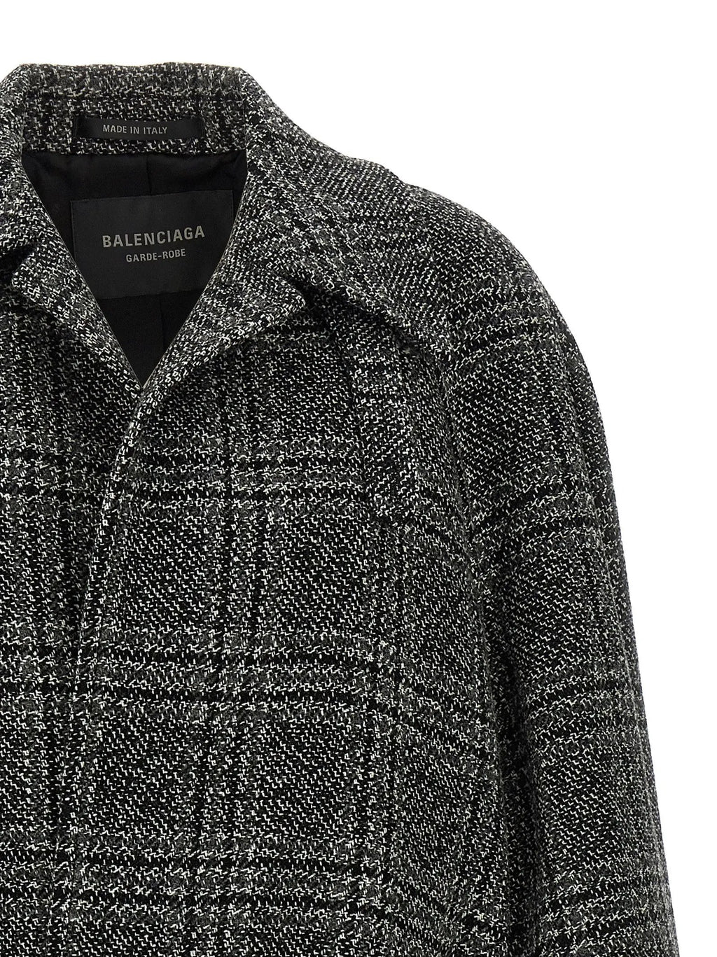 Balenciaga Black Wool Coat