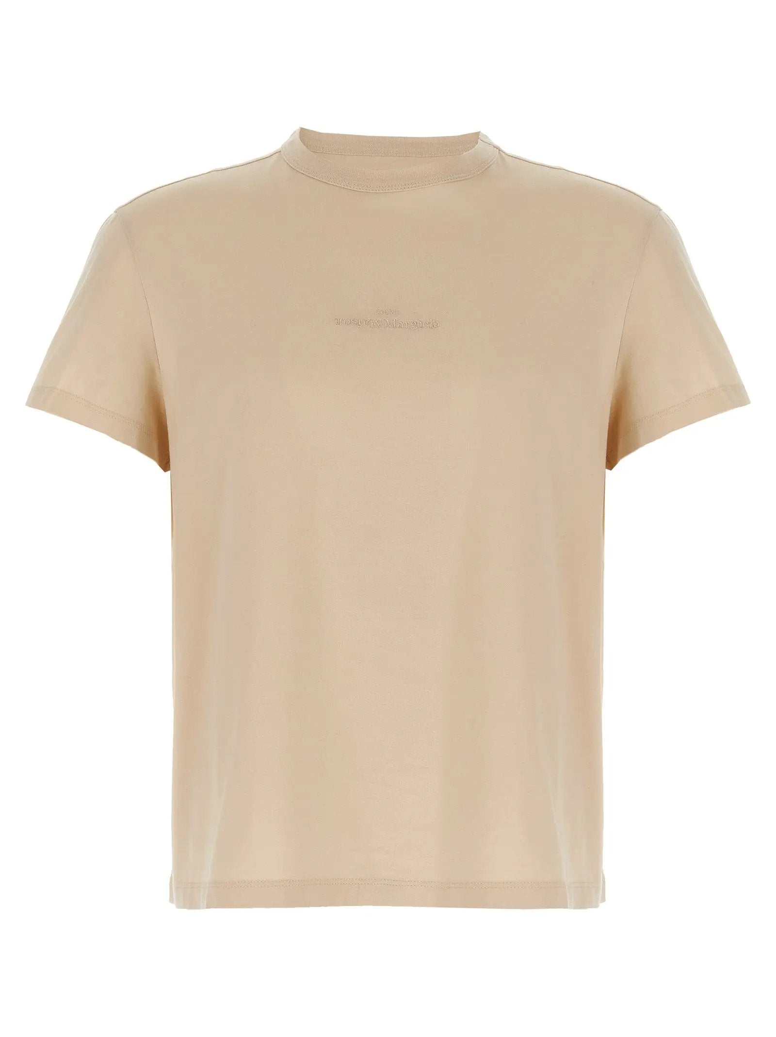 Maison Margiela Beige Cotton T-Shirt