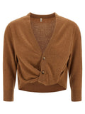 R13 Brown Cashmere Cardigan