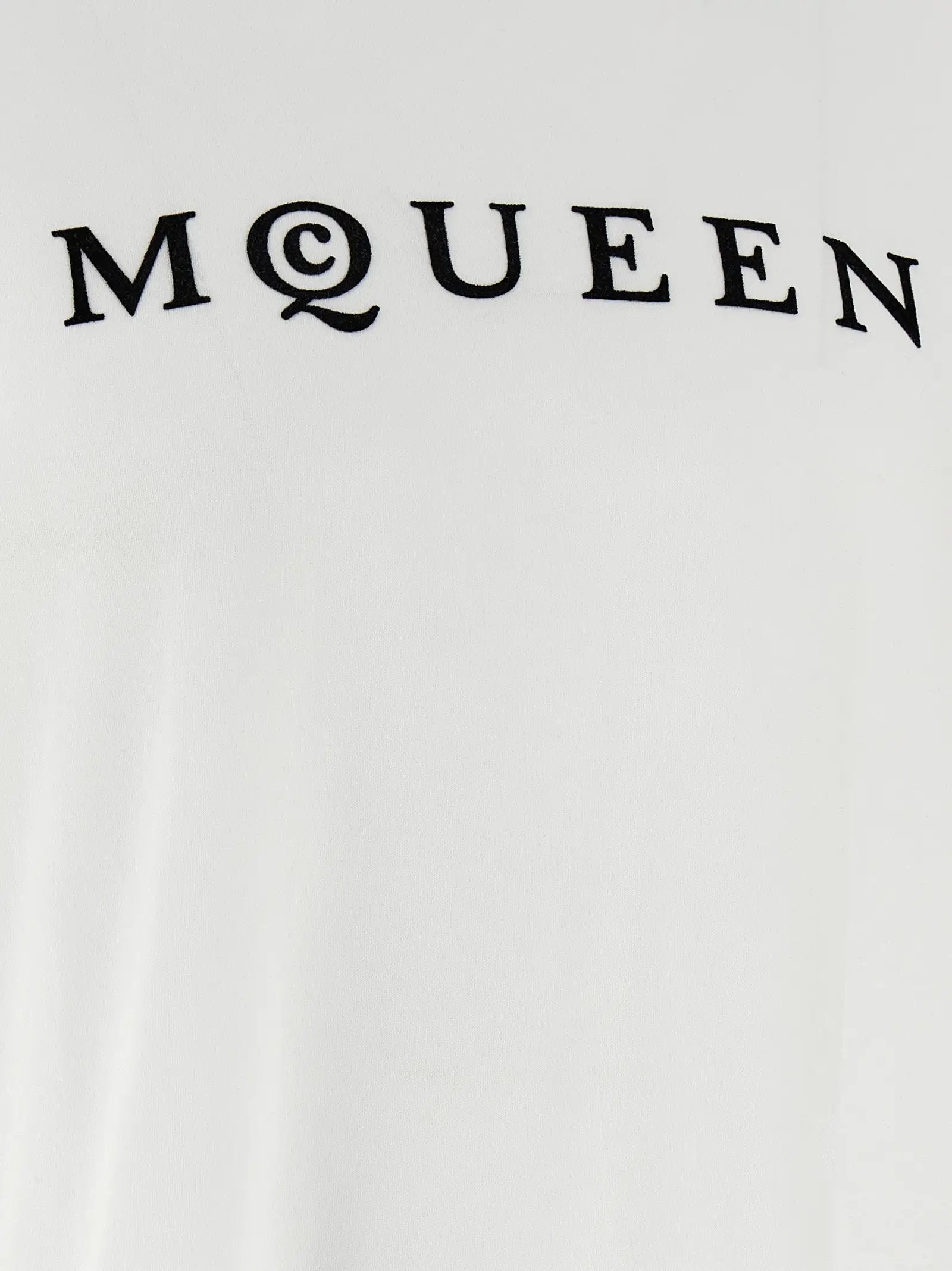 Alexander McQueen Bicolor Cotton T-Shirt