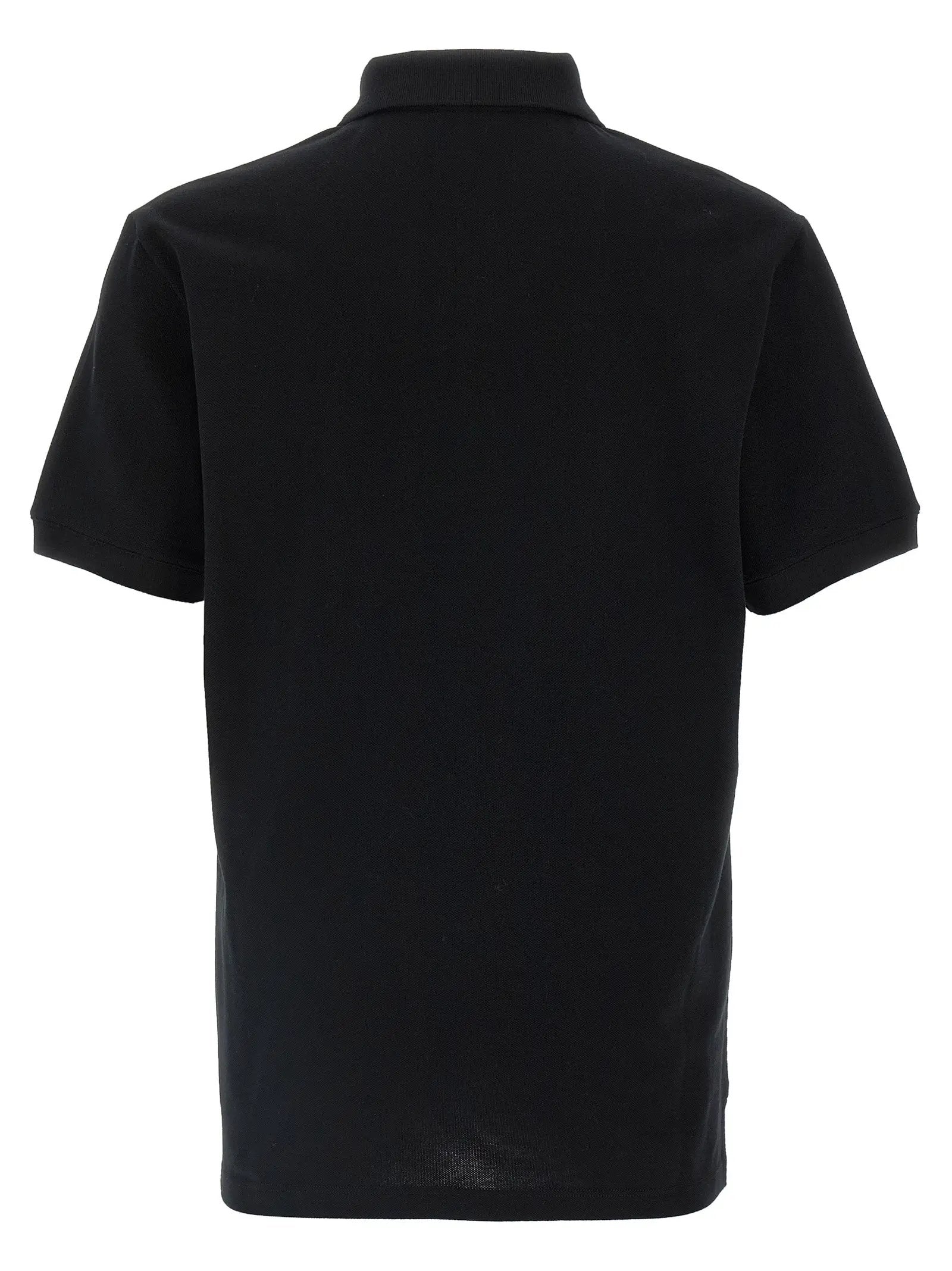Alexander McQueen Bicolor Cotton Polo Shirt