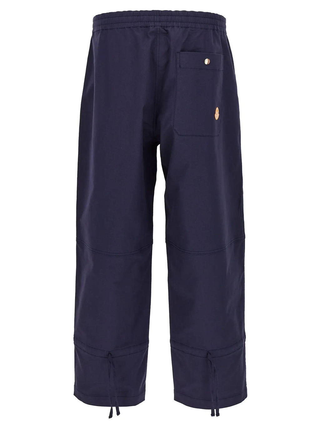 MONCLER GENIUS Blue Cotton Casual Pants