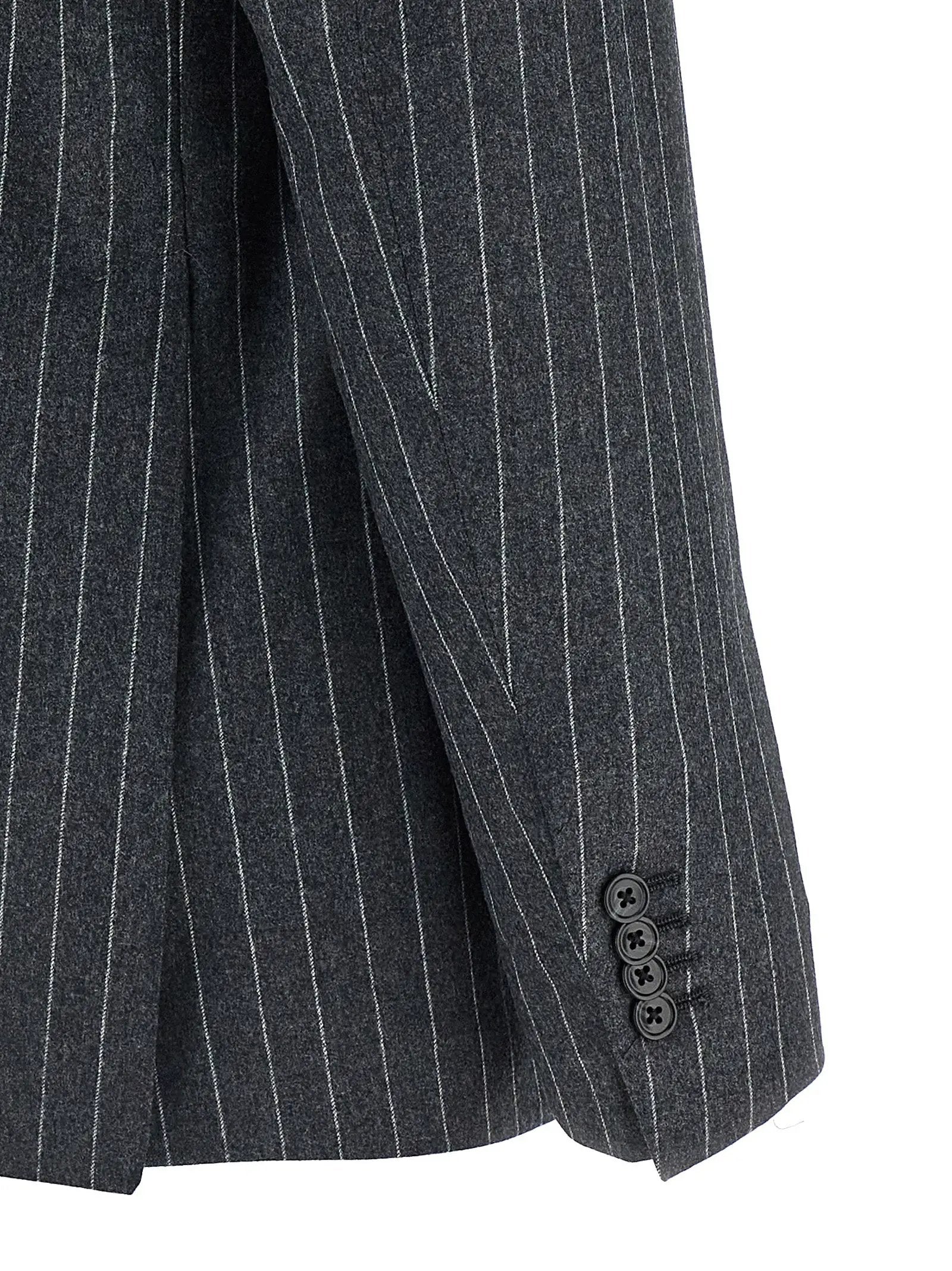 Tagliatore Gray Virgin Wool Two-Piece Suit