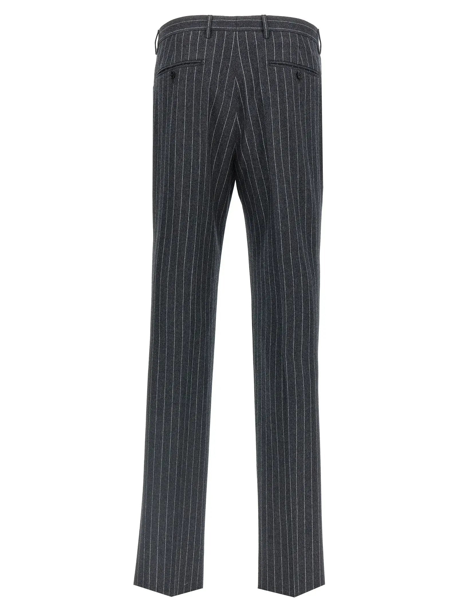 Tagliatore Gray Virgin Wool Two-Piece Suit