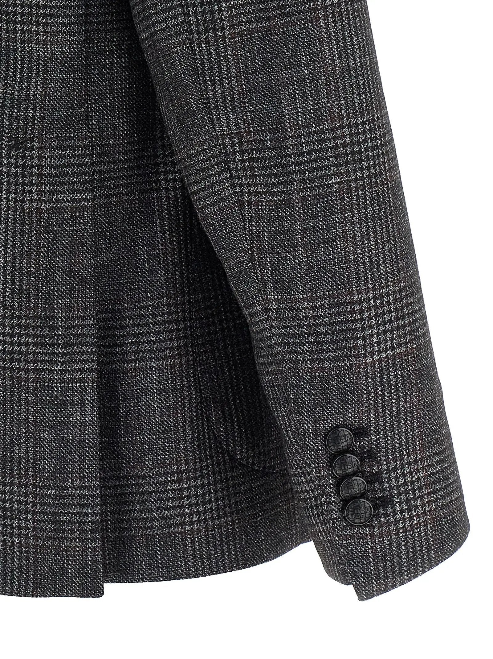 Tagliatore Gray Virgin Wool Blazer