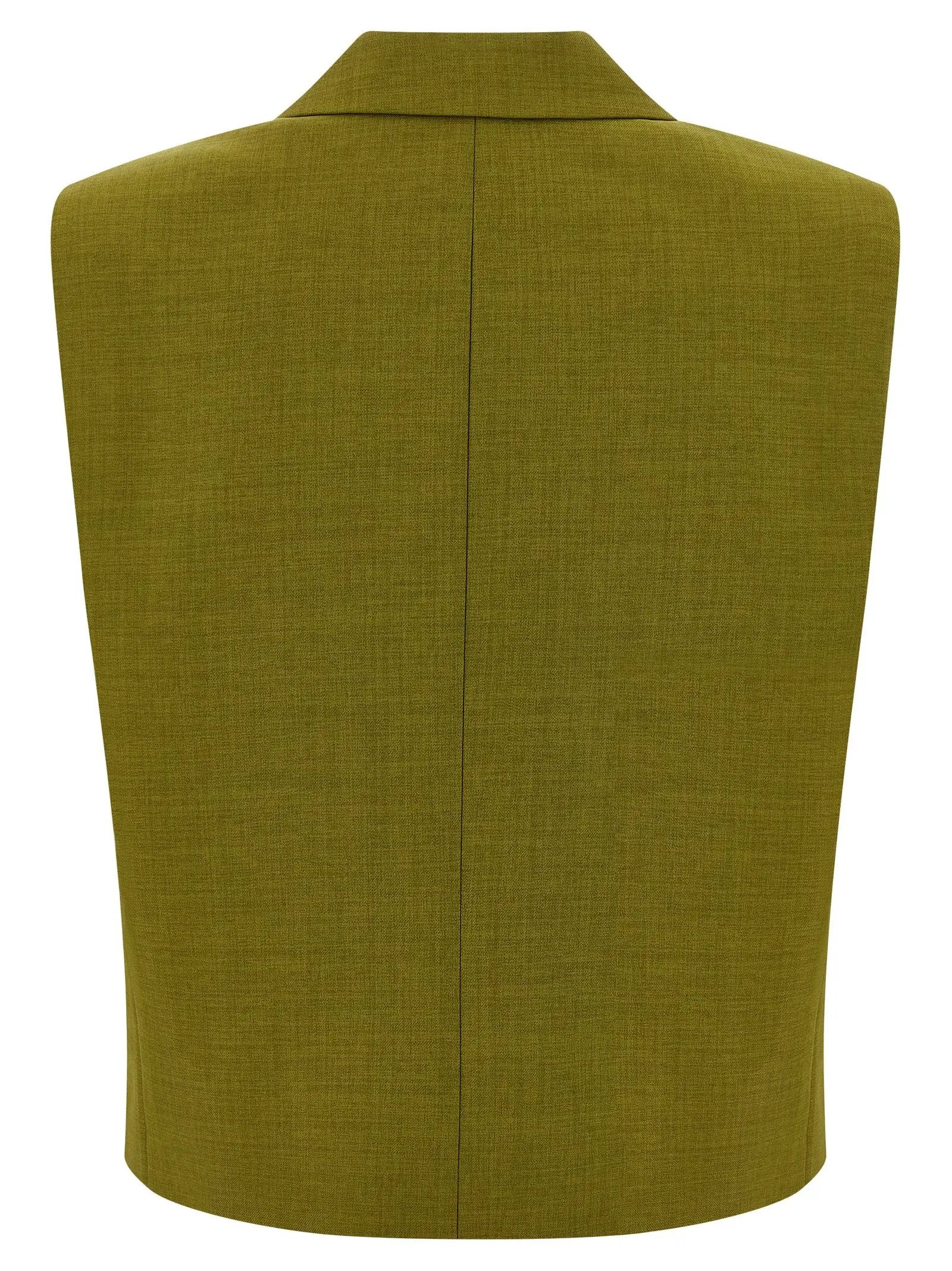Theory Bicolor Polyester Sleeveless Jacket