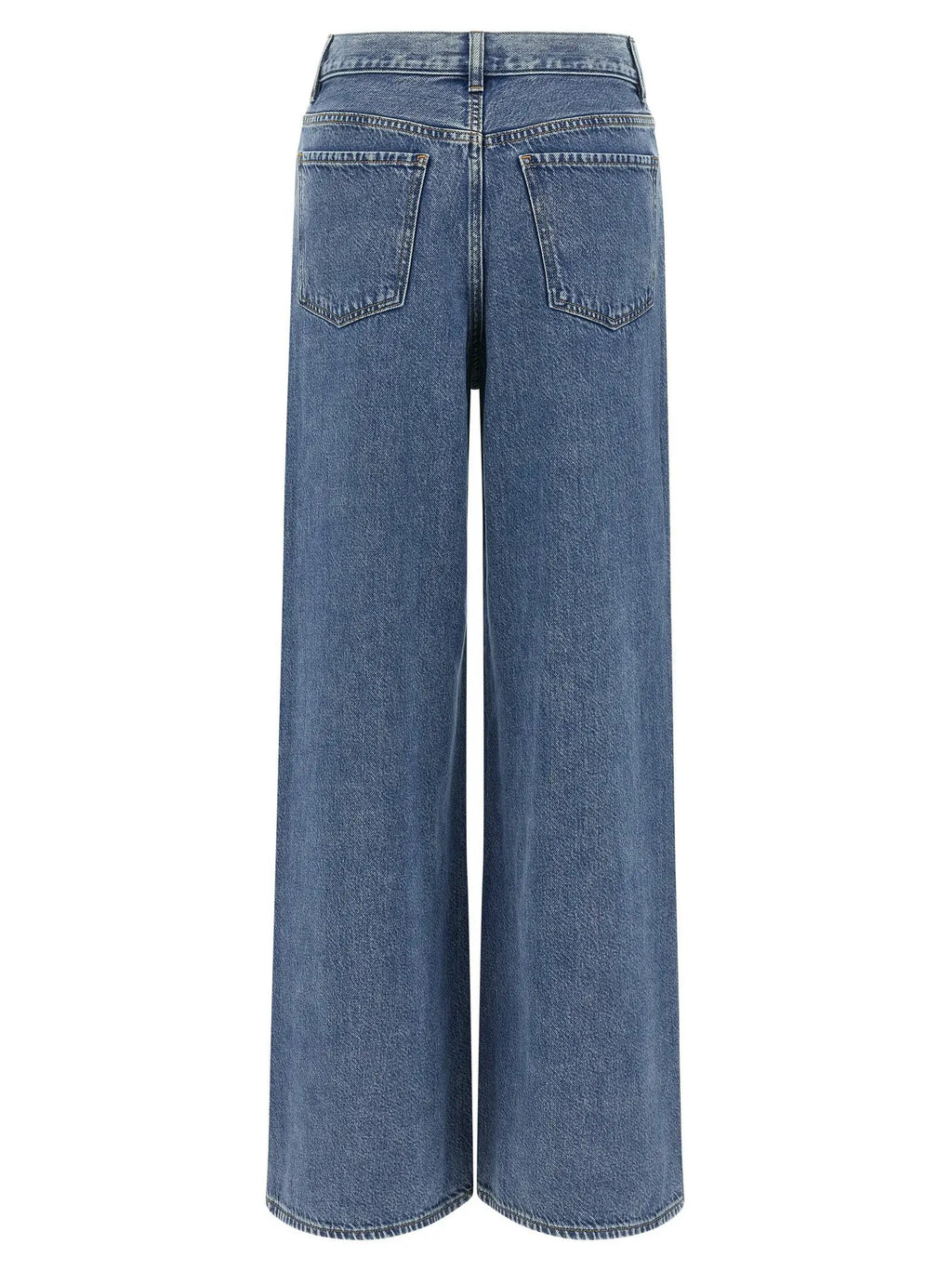Theory Blue Cotton High-Waisted Jean