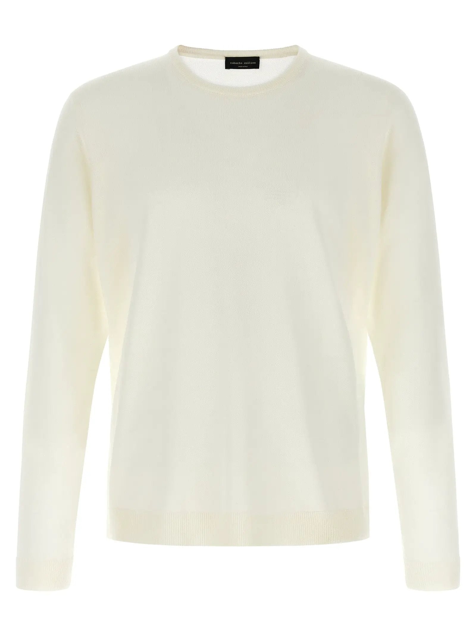 Roberto Collina Beige Merino Wool Cardigan
