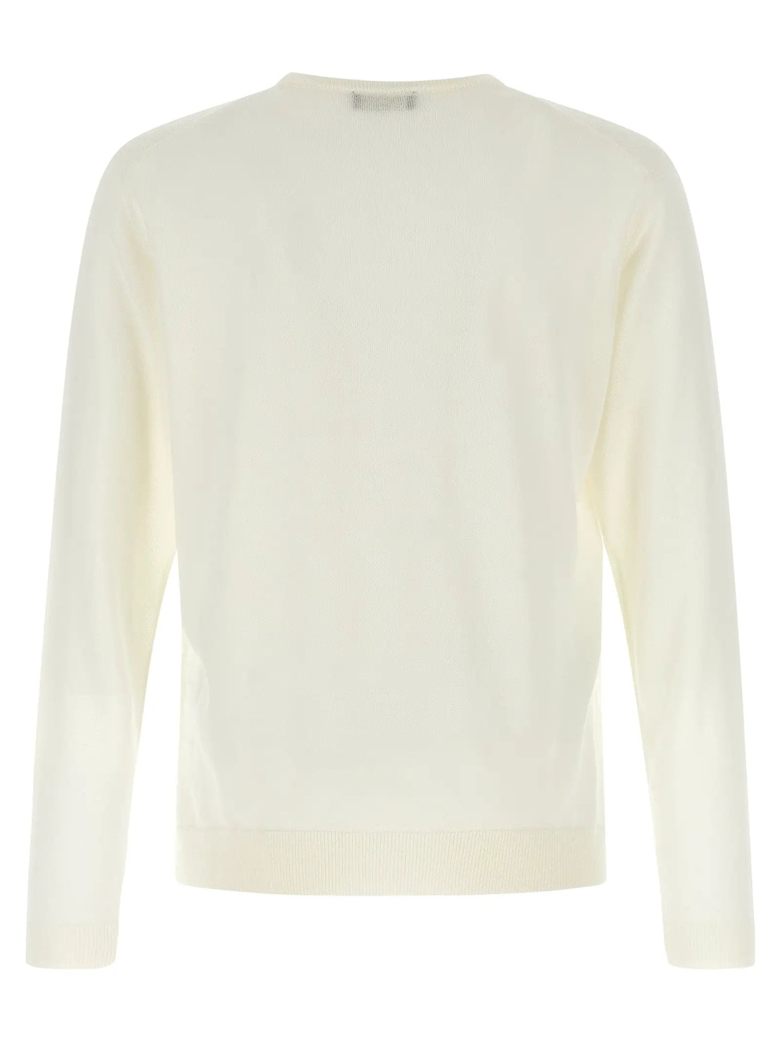 Roberto Collina Beige Merino Wool Cardigan
