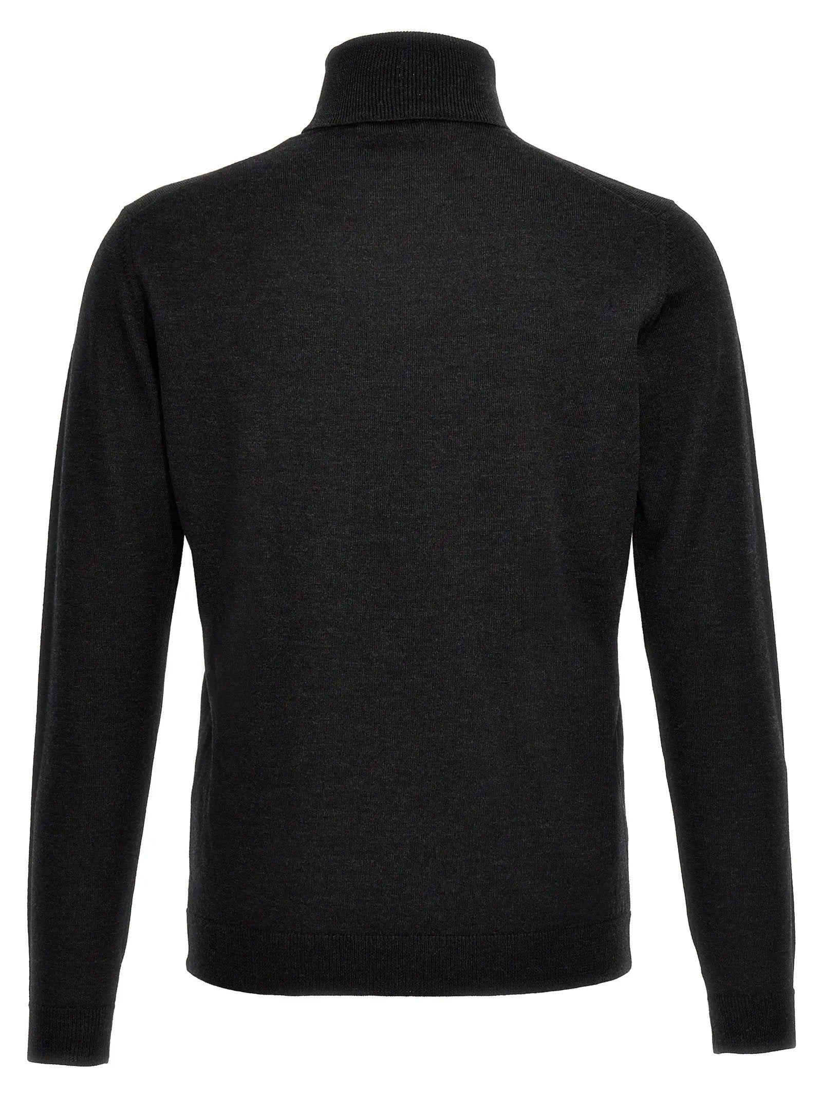 Roberto Collina Gray Merino Wool Cardigan