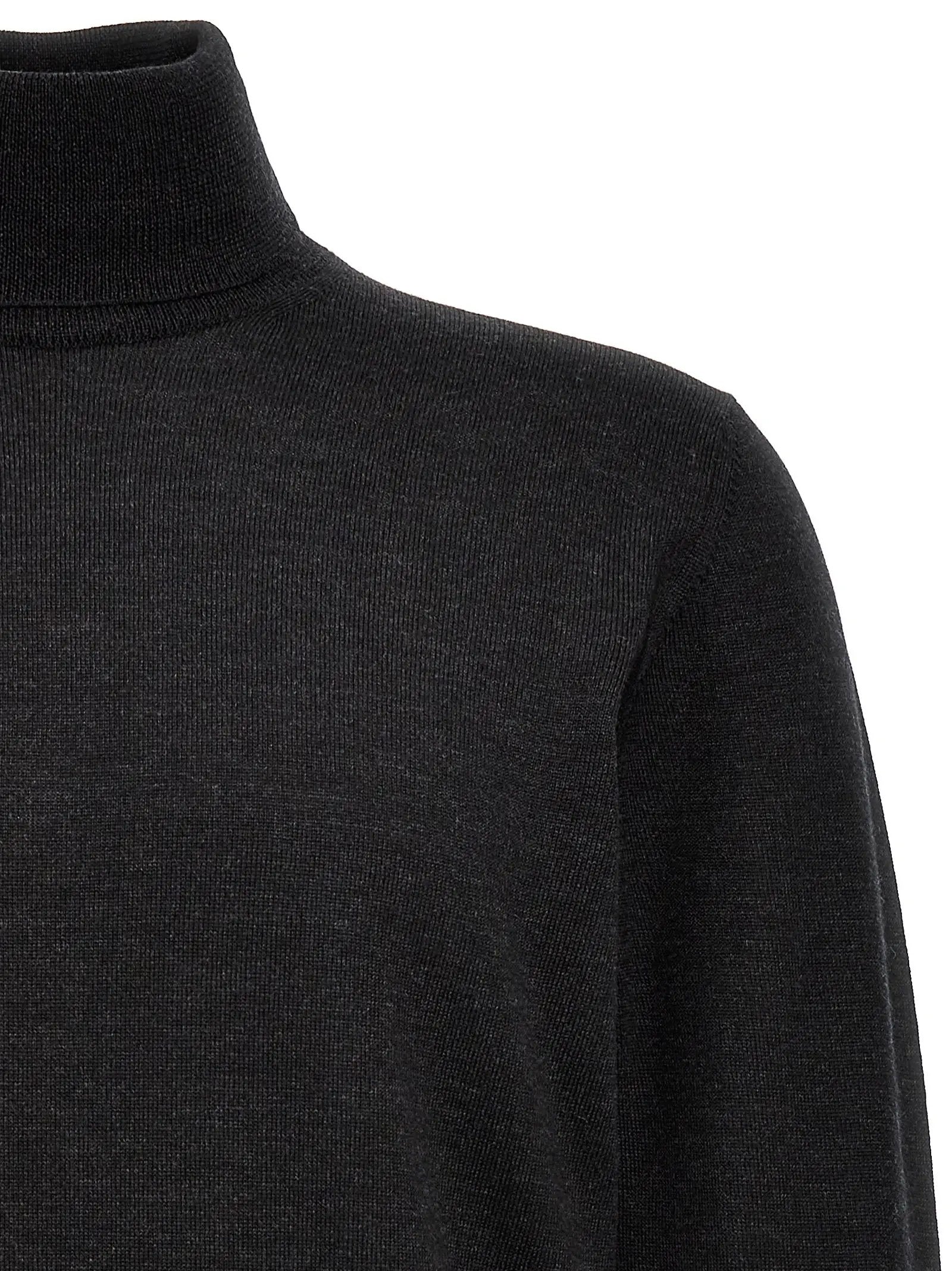 Roberto Collina Gray Merino Wool Cardigan