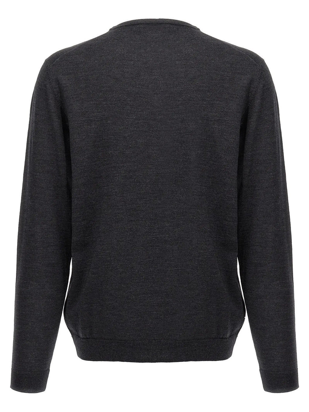 Roberto Collina Gray Merino Wool Cardigan