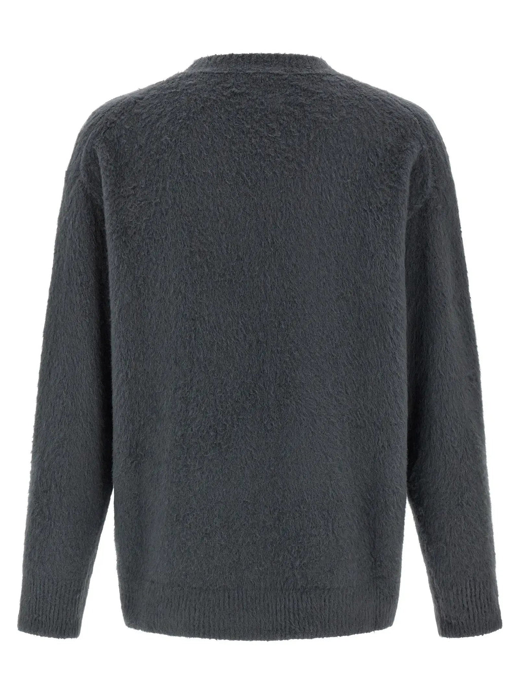 Roberto Collina Gray Cotton Cardigan