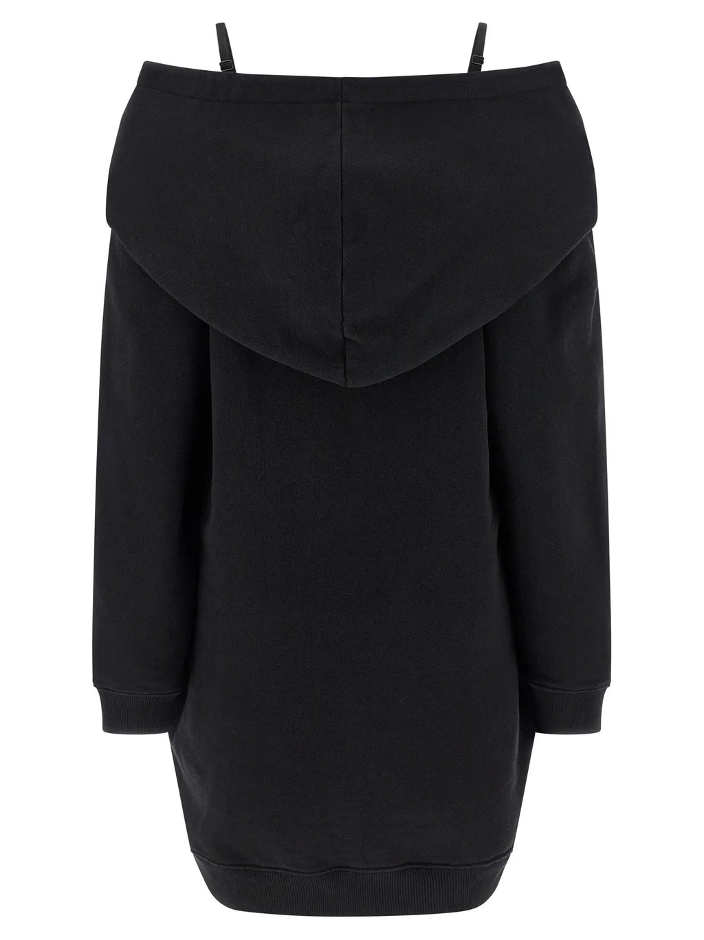 MM6 Maison Margiela Black Cotton Short Dress