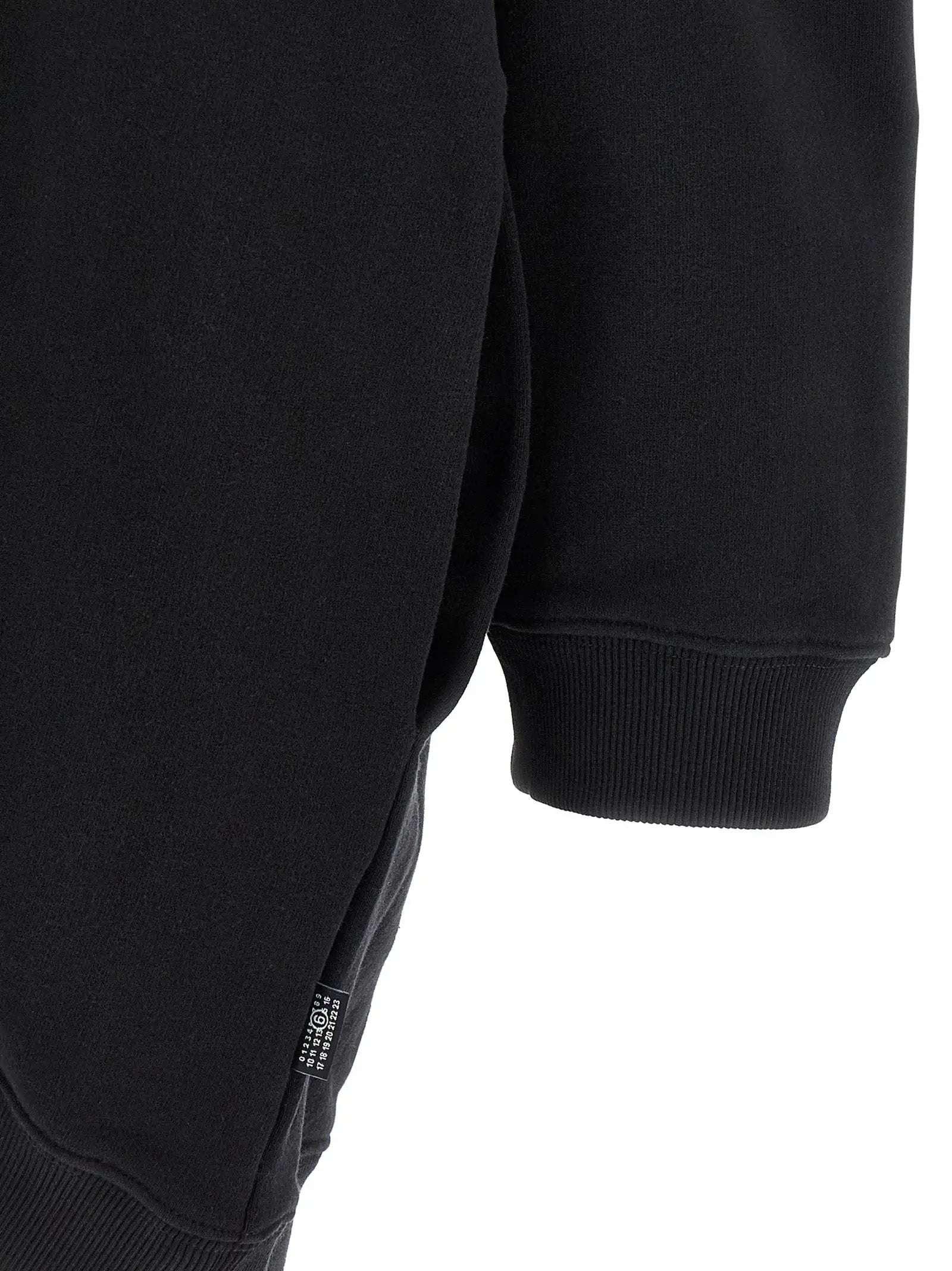 MM6 Maison Margiela Black Cotton Short Dress