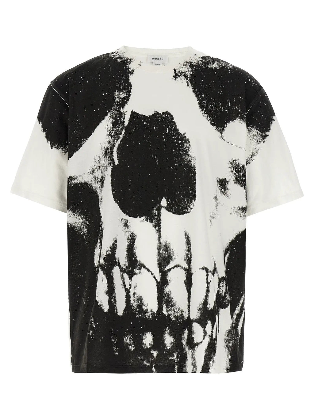 Alexander McQueen Bicolor Cotton T-Shirt