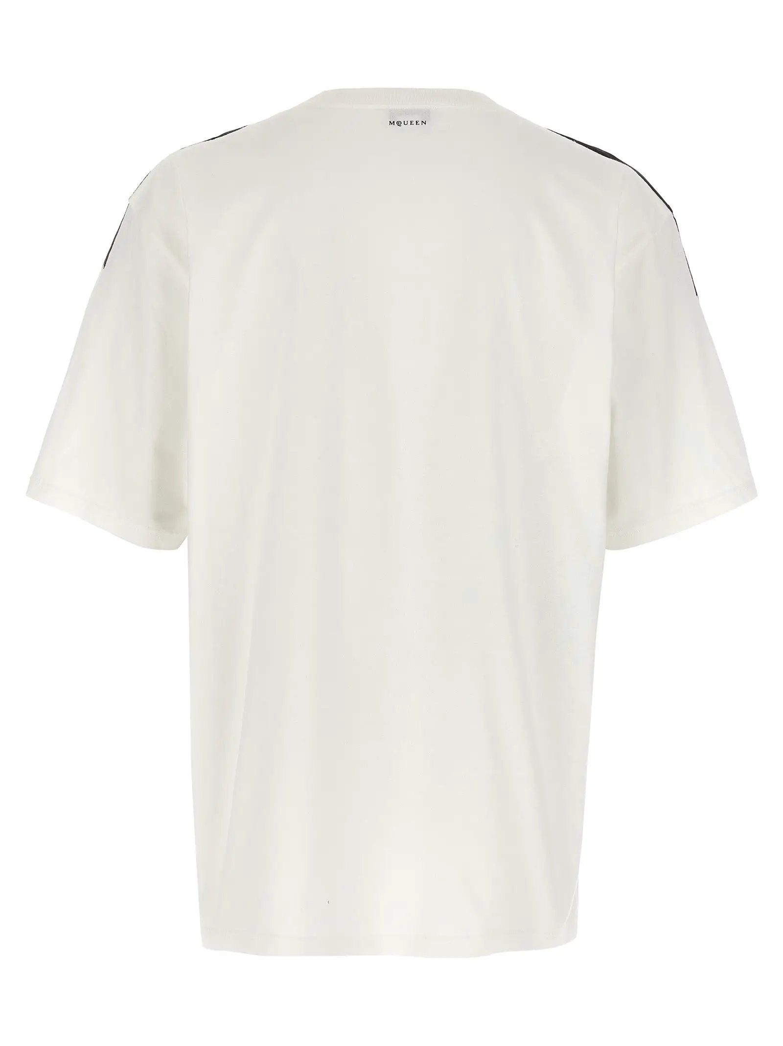 Alexander McQueen Bicolor Cotton T-Shirt