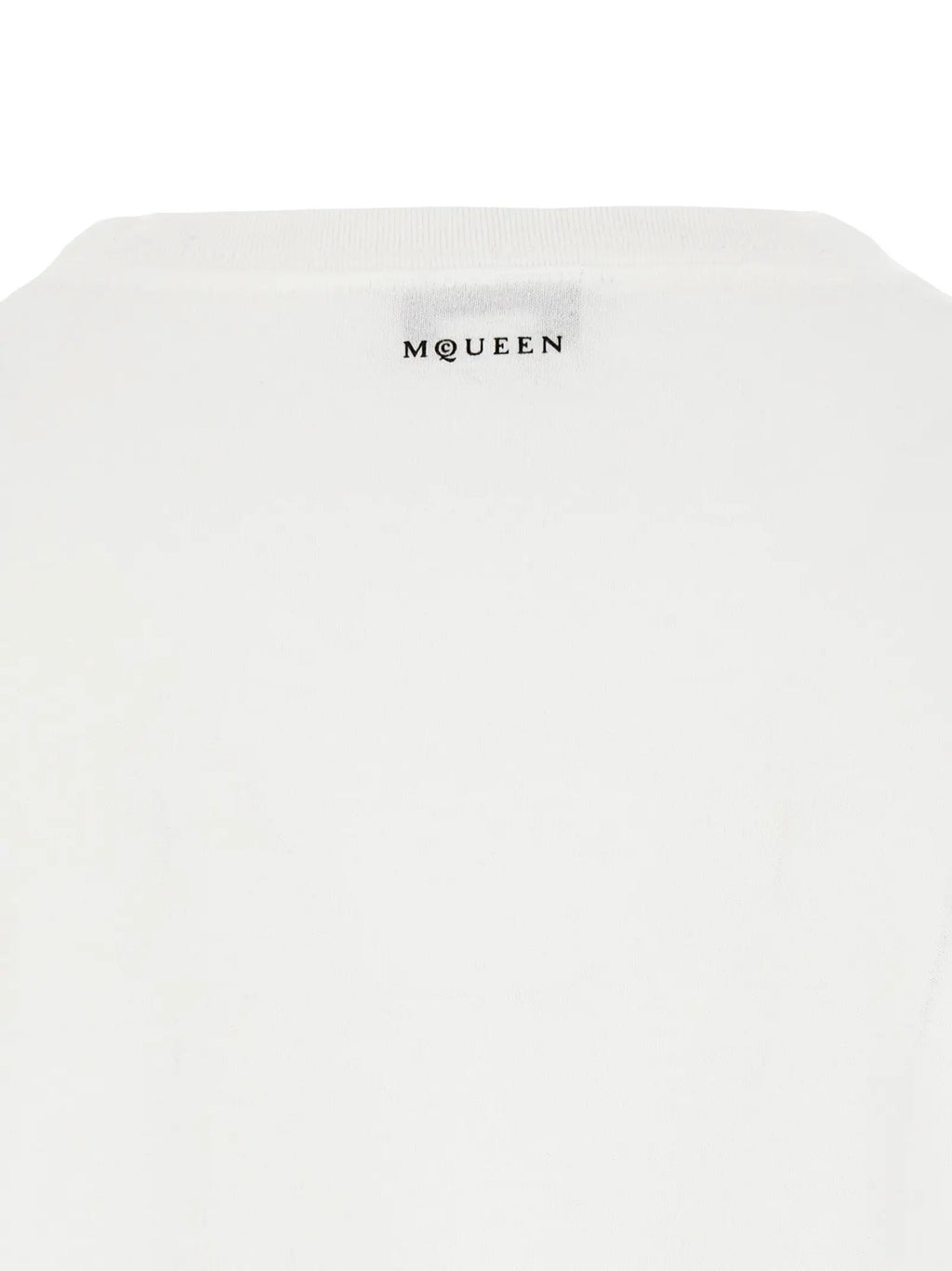 Alexander McQueen Bicolor Cotton T-Shirt