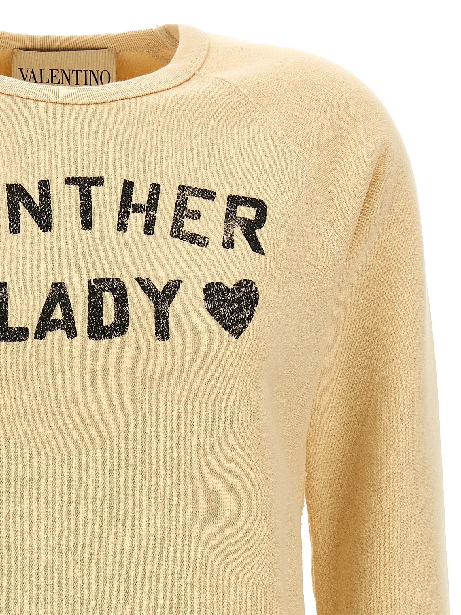 Valentino Garavani Beige Cotton Sweatshirt