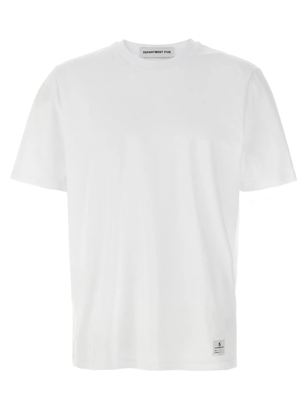 Department 5 White Cotton T-Shirt
