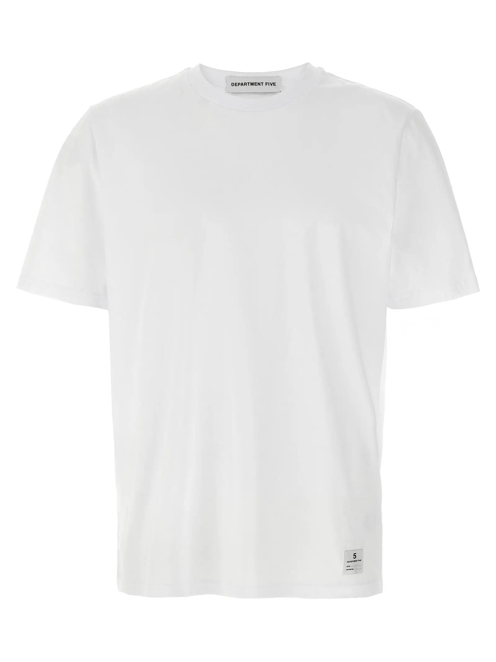 Department 5 White Cotton T-Shirt