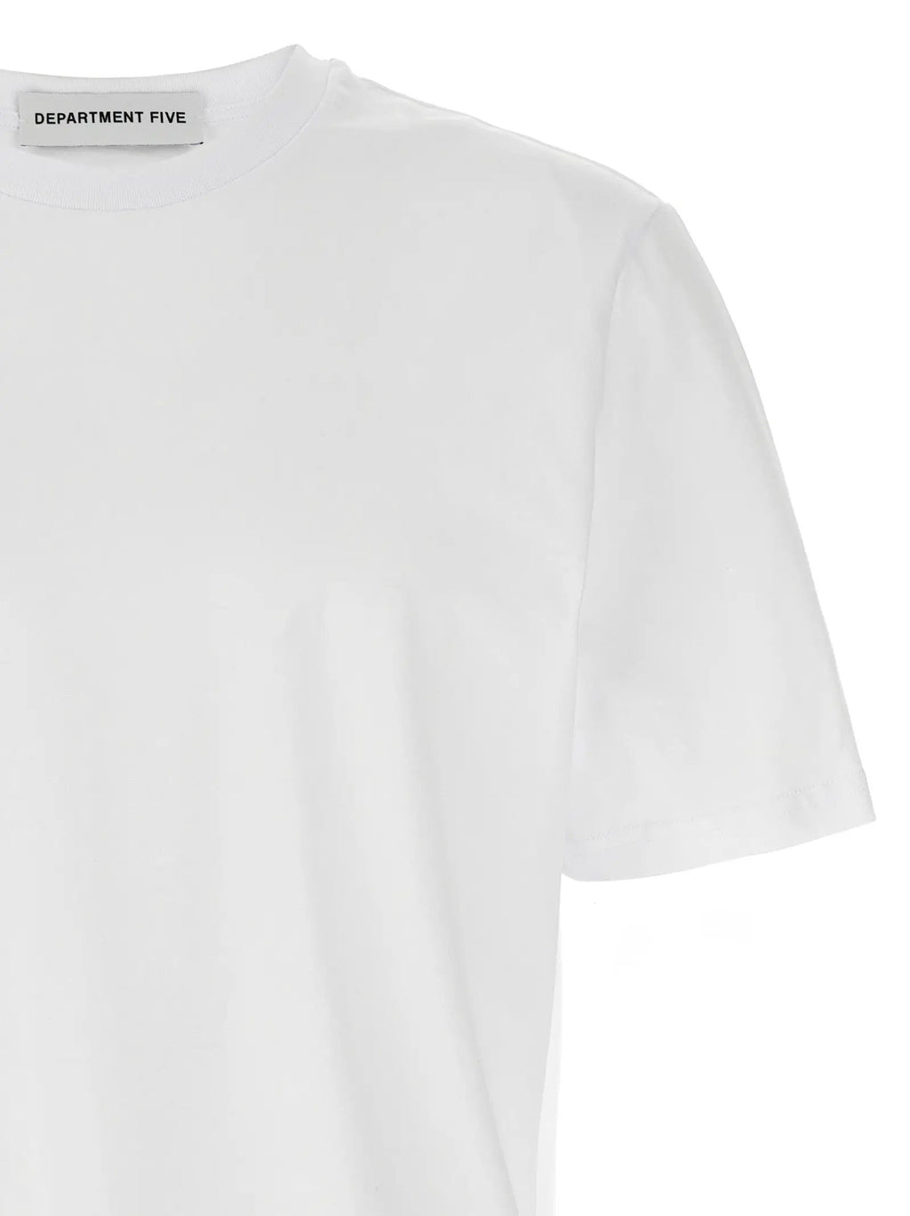 Department 5 White Cotton T-Shirt