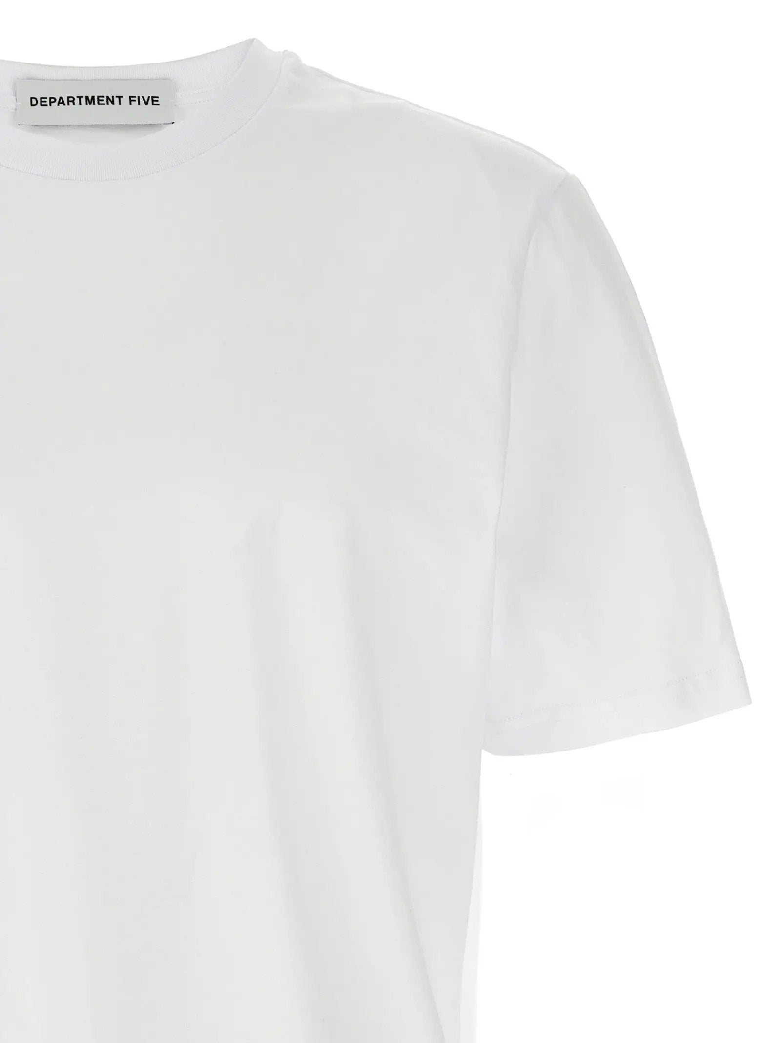 Department 5 White Cotton T-Shirt