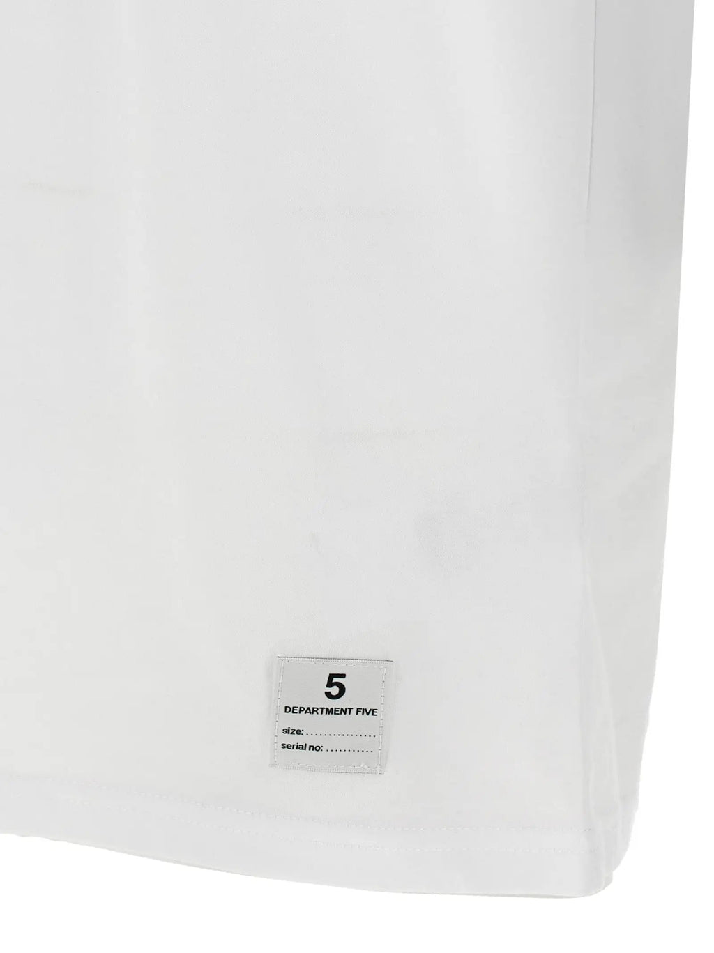 Department 5 White Cotton T-Shirt