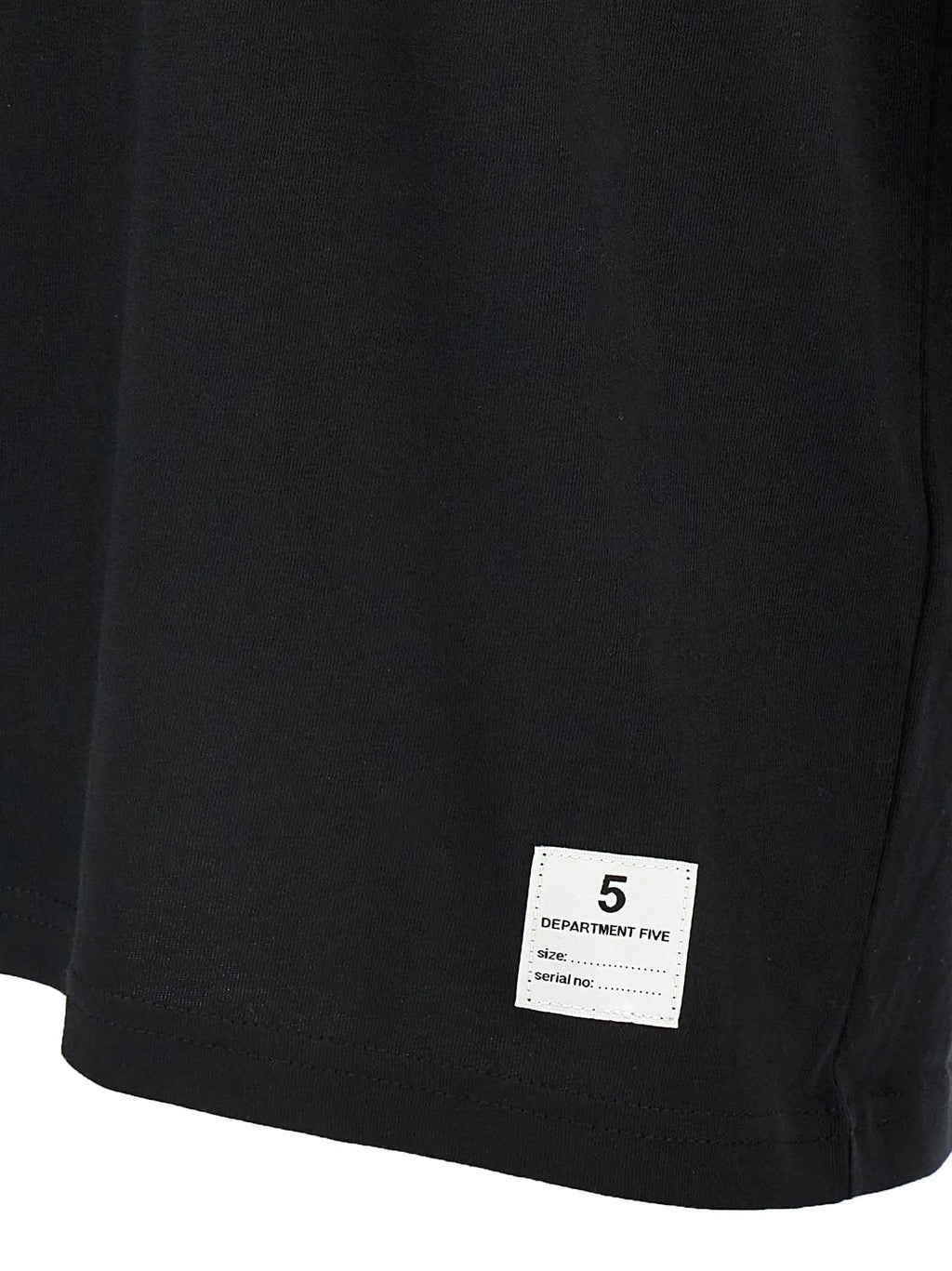 Department 5 Black Cotton T-Shirt