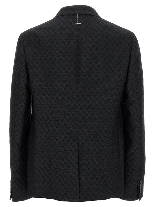 Blazer Alexander McQueen en viscose noire