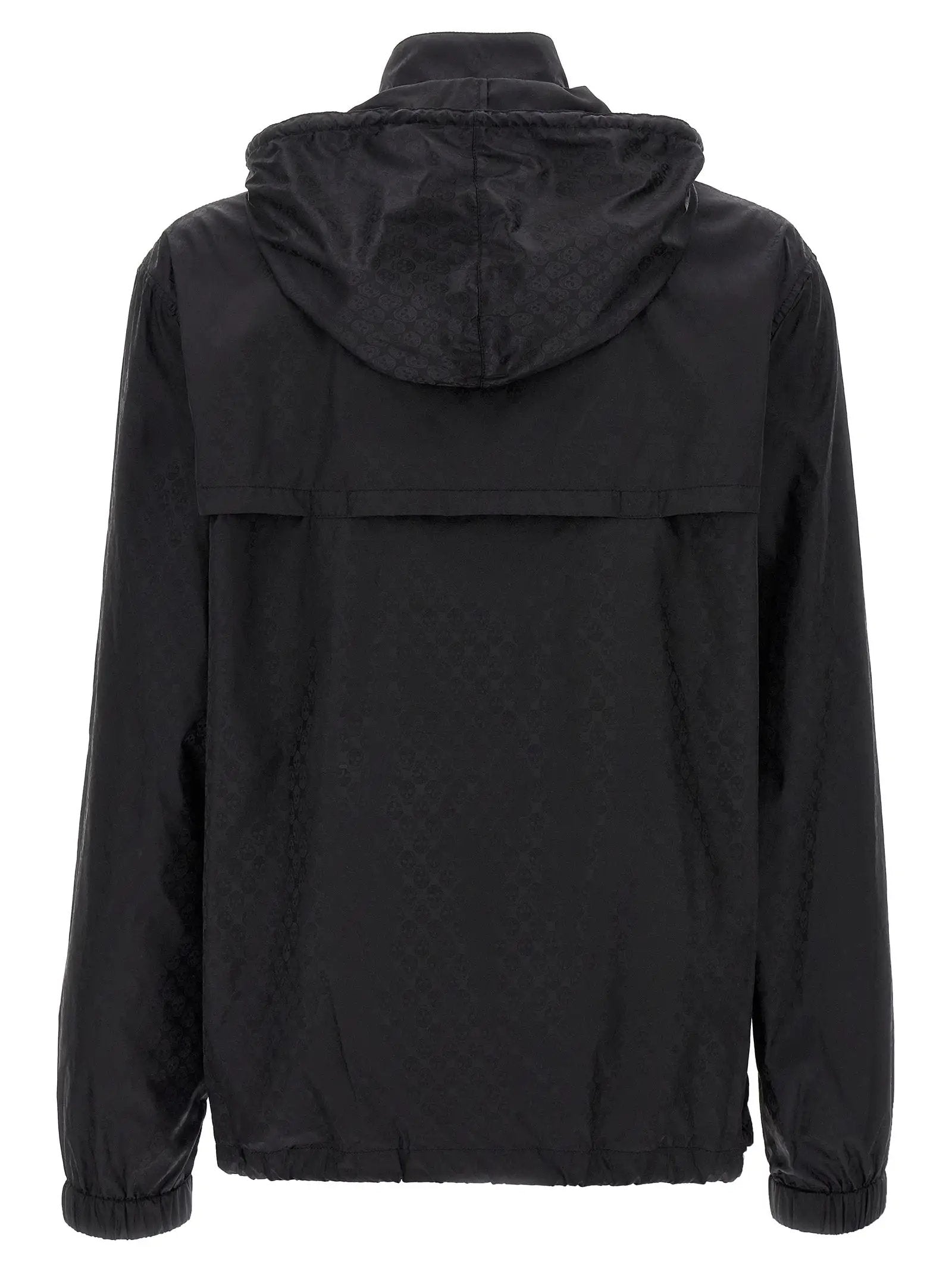 Alexander McQueen Black Polyamide Shell Jacket